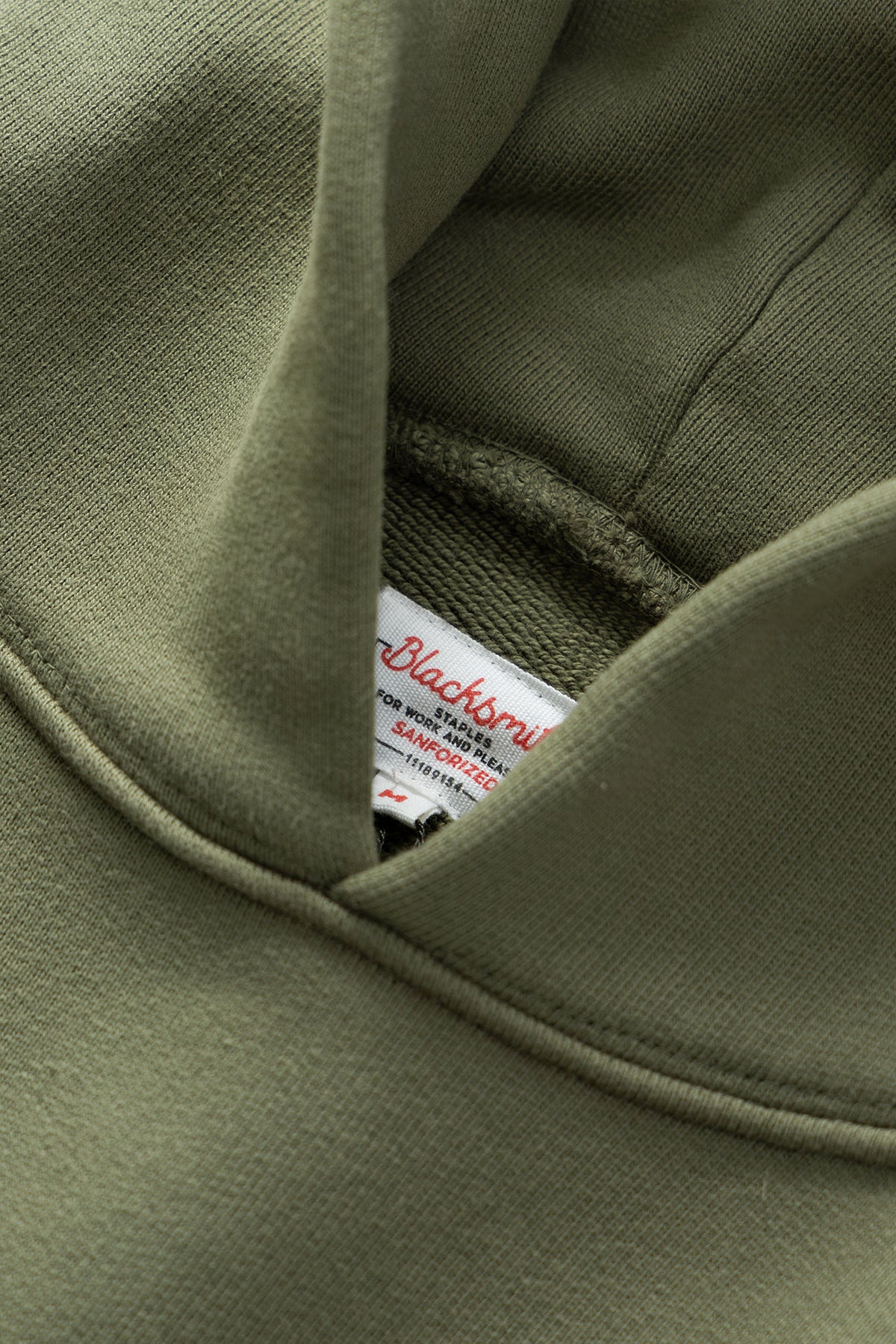 Blacksmith - 750GSM Utility Hoodie - Olive - Image 8