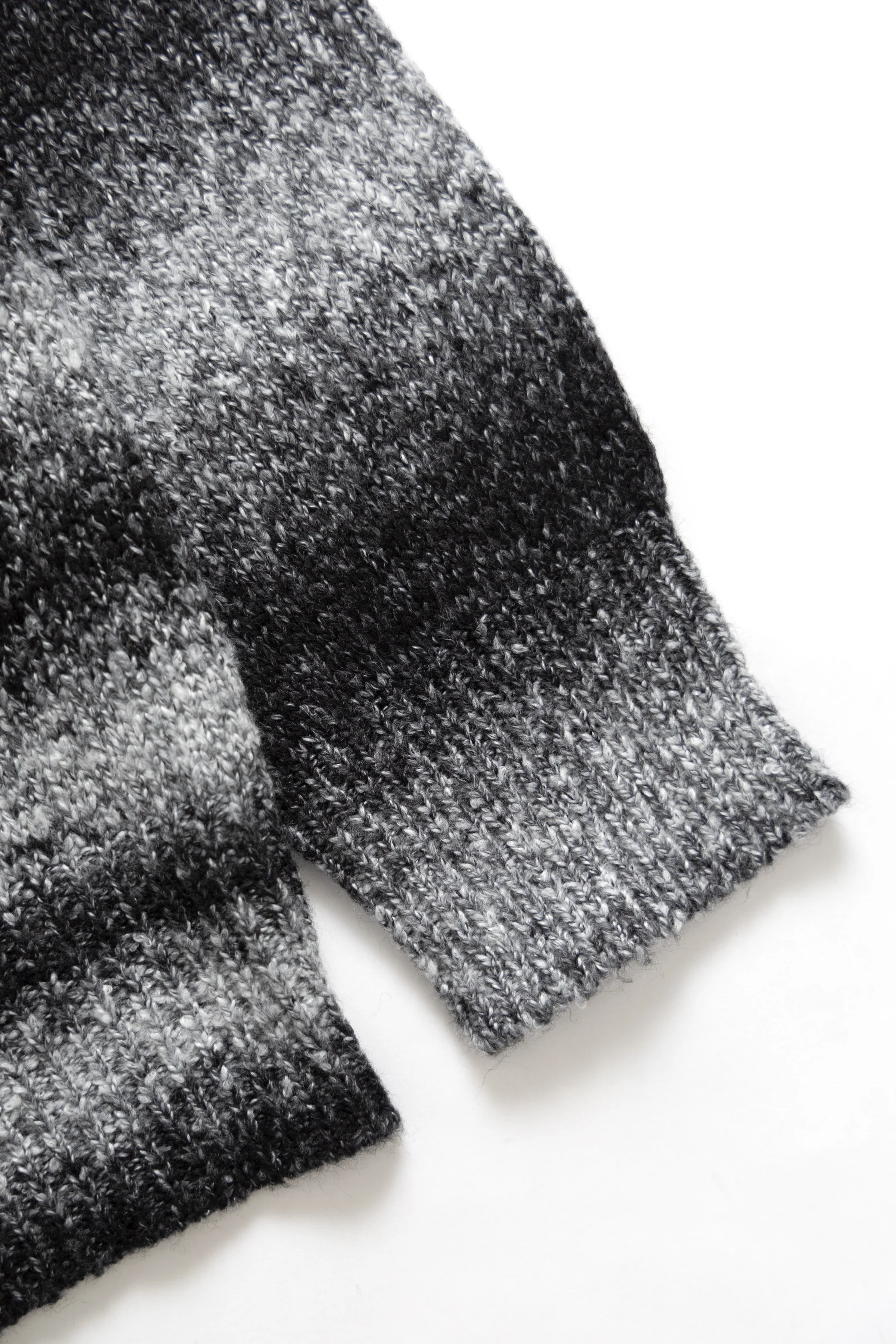 Blacksmith - Static Stripe Sweater - Black - Image 4