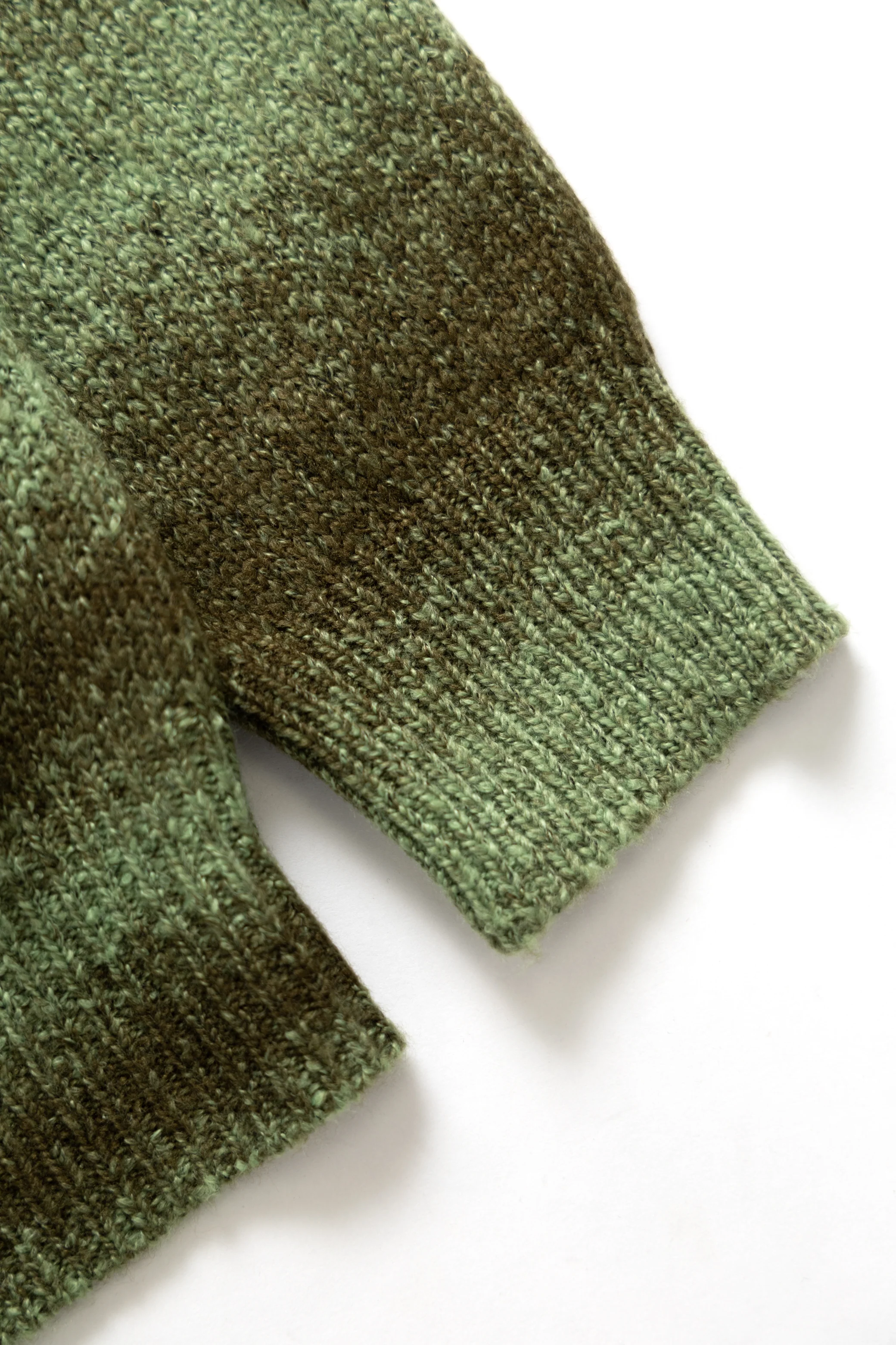 Blacksmith - Static Stripe Sweater - Olive - Image 4