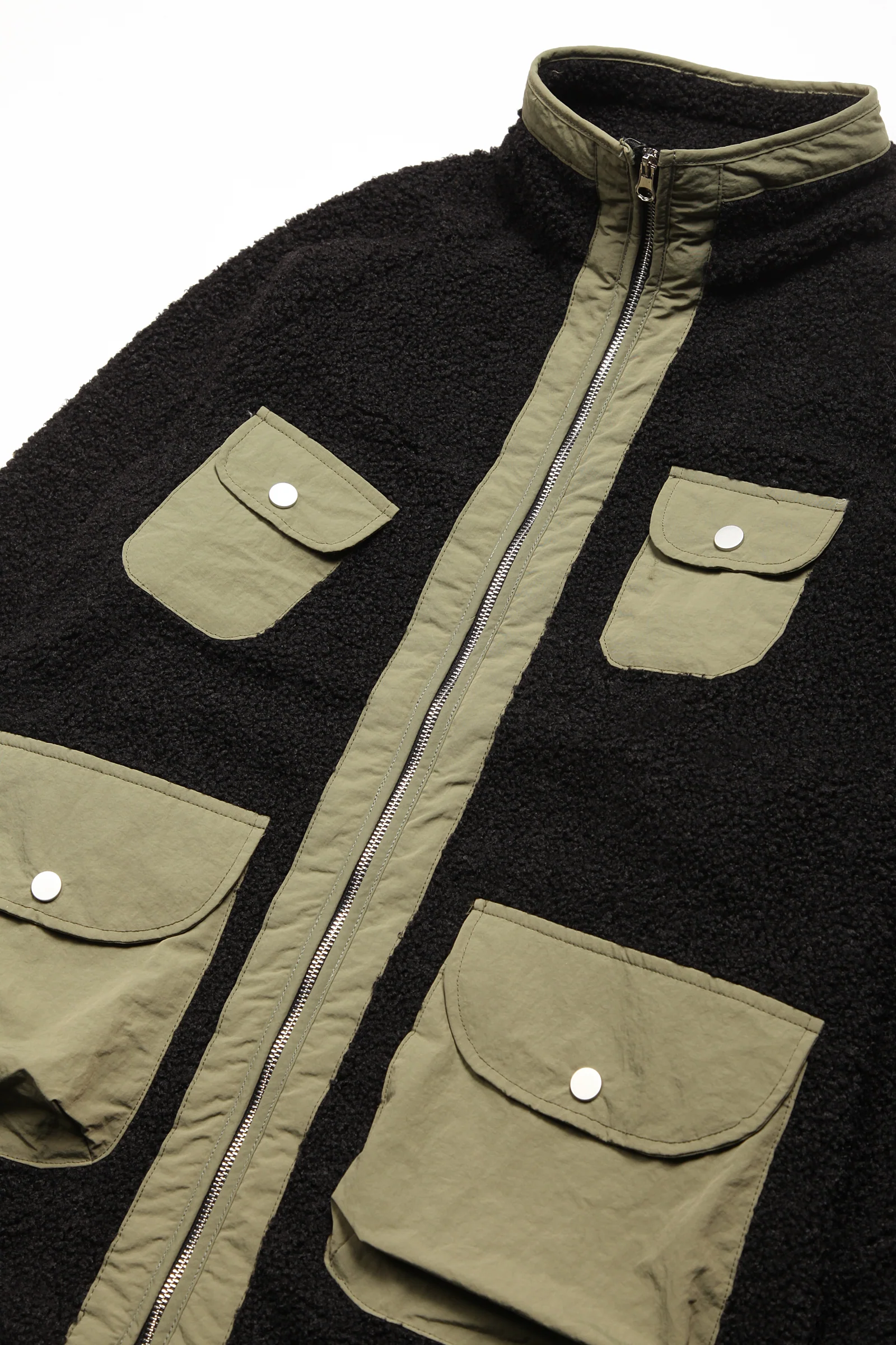 Blacksmith - Tactical Fleece - Black/Olive - Image 2