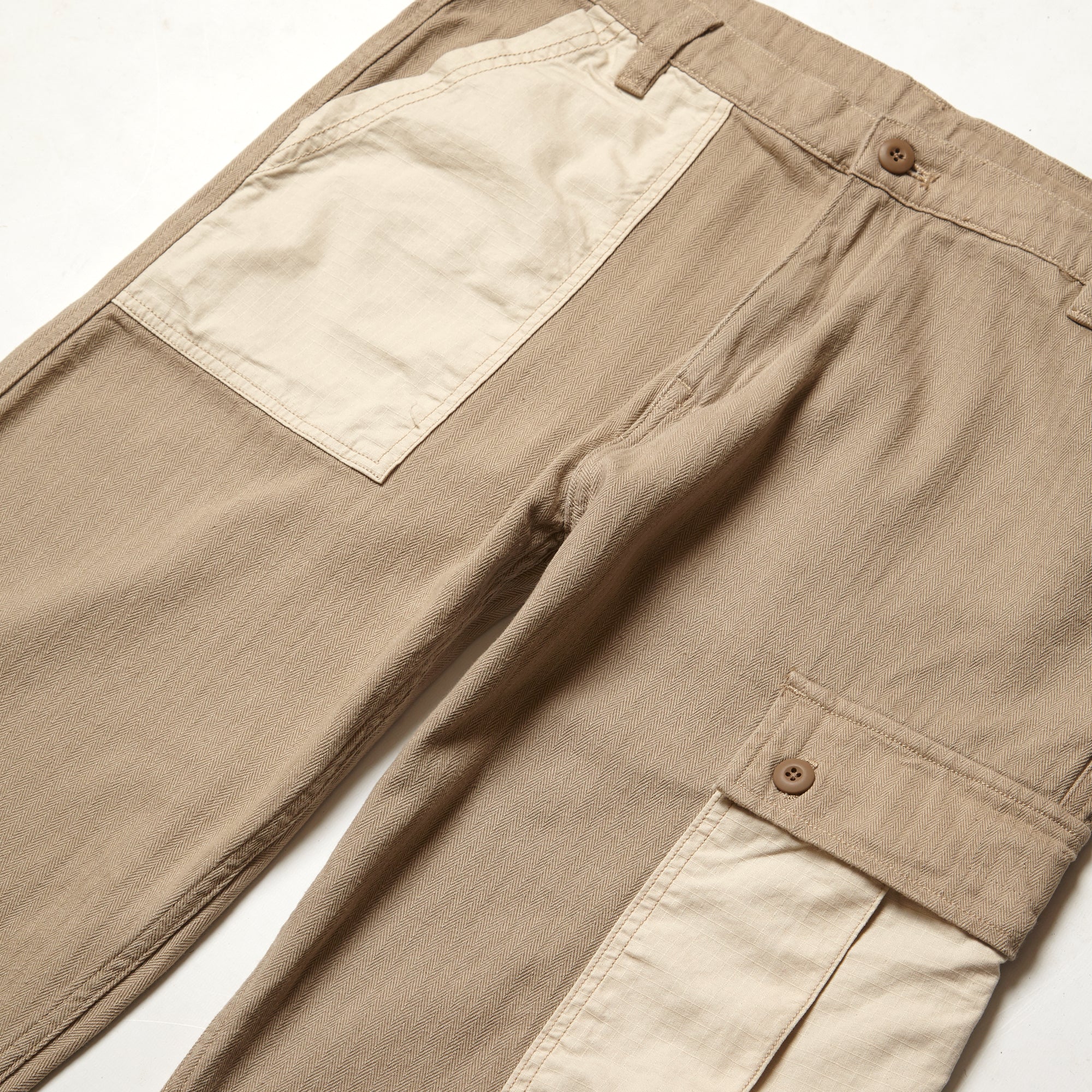 Blacksmith - Tonal Cargo Pants - Stone - Image 4