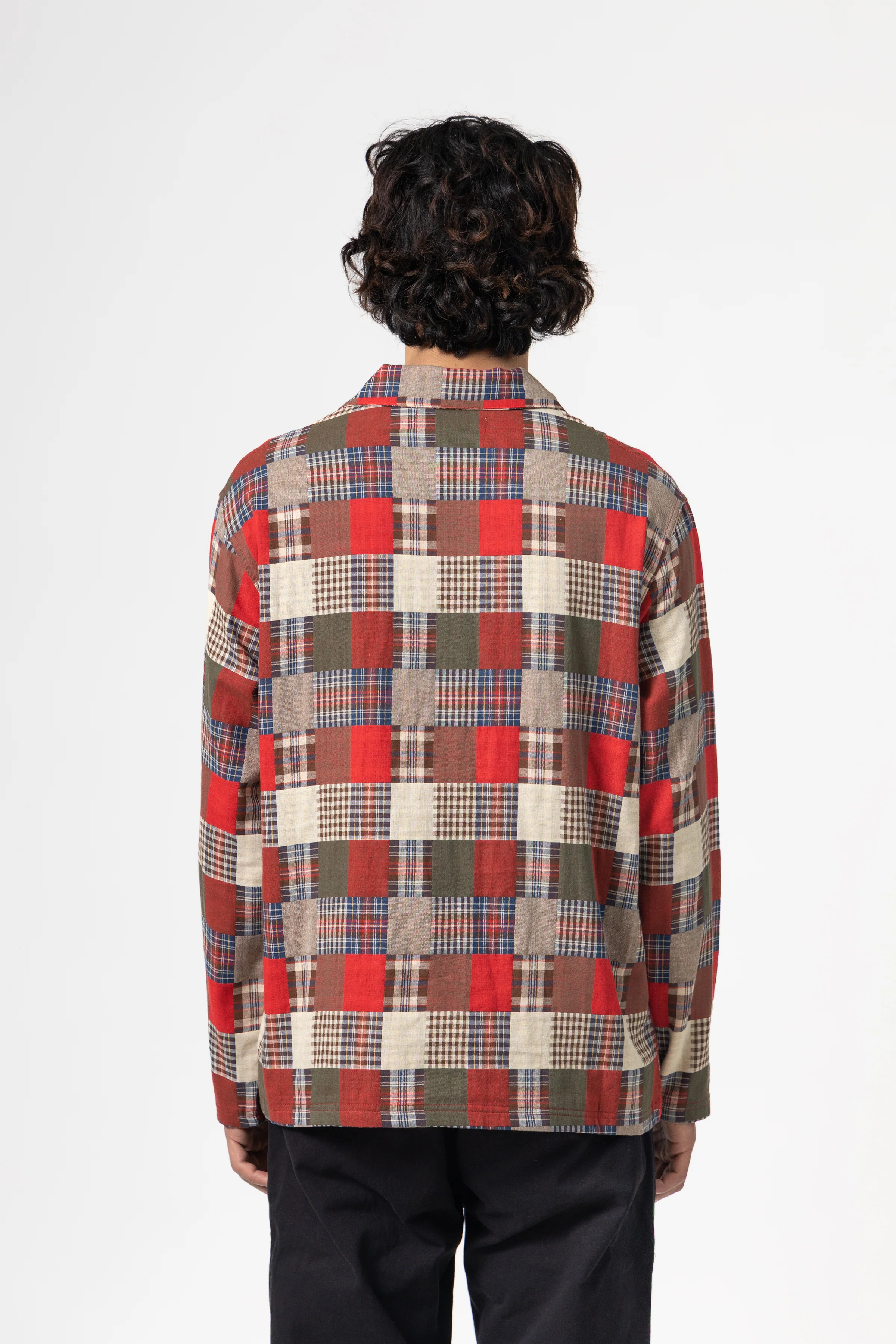 Blacksmith - Striped Two Button Popover - Plaid - Image 4