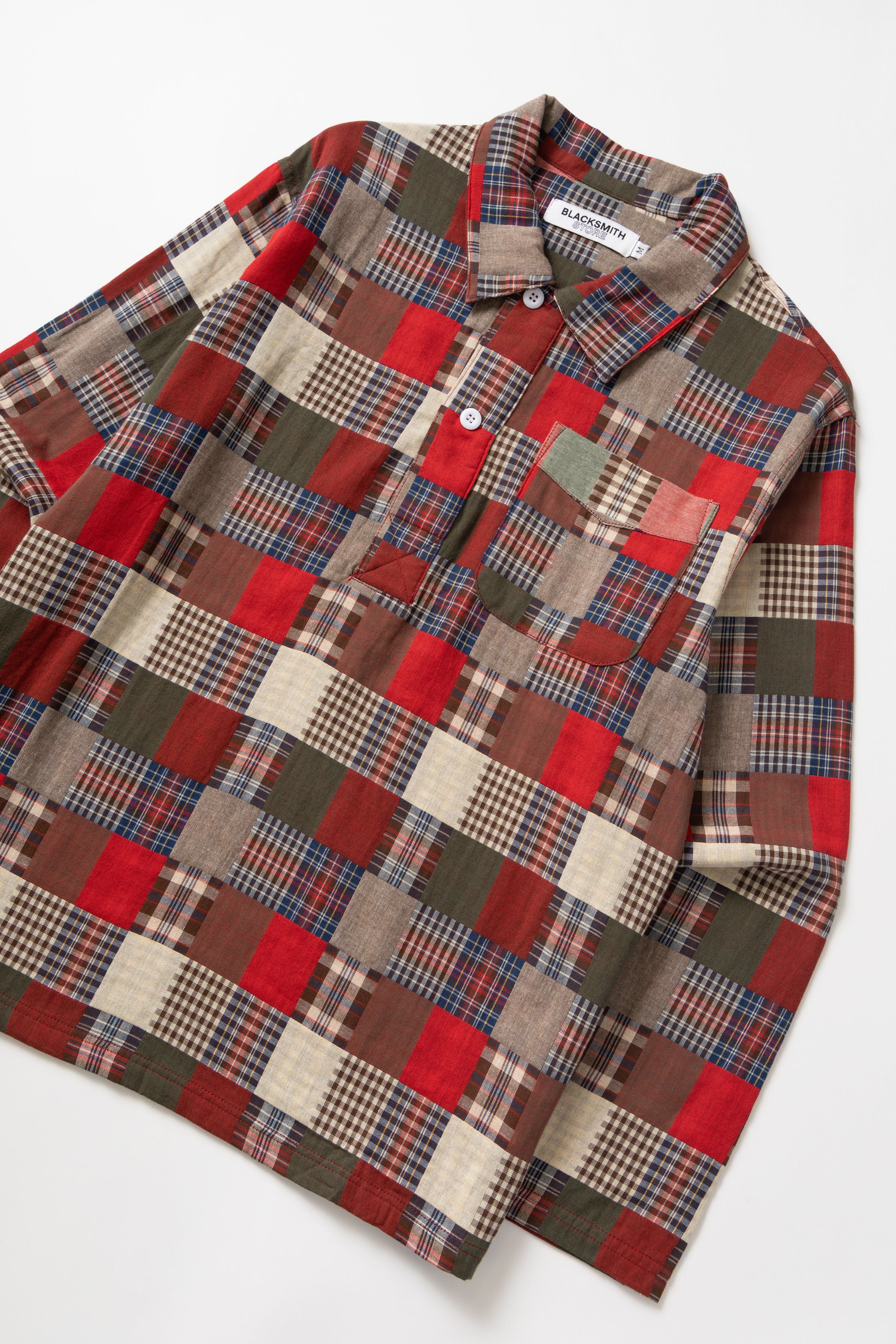 Blacksmith - Striped Two Button Popover - Plaid - Image 5