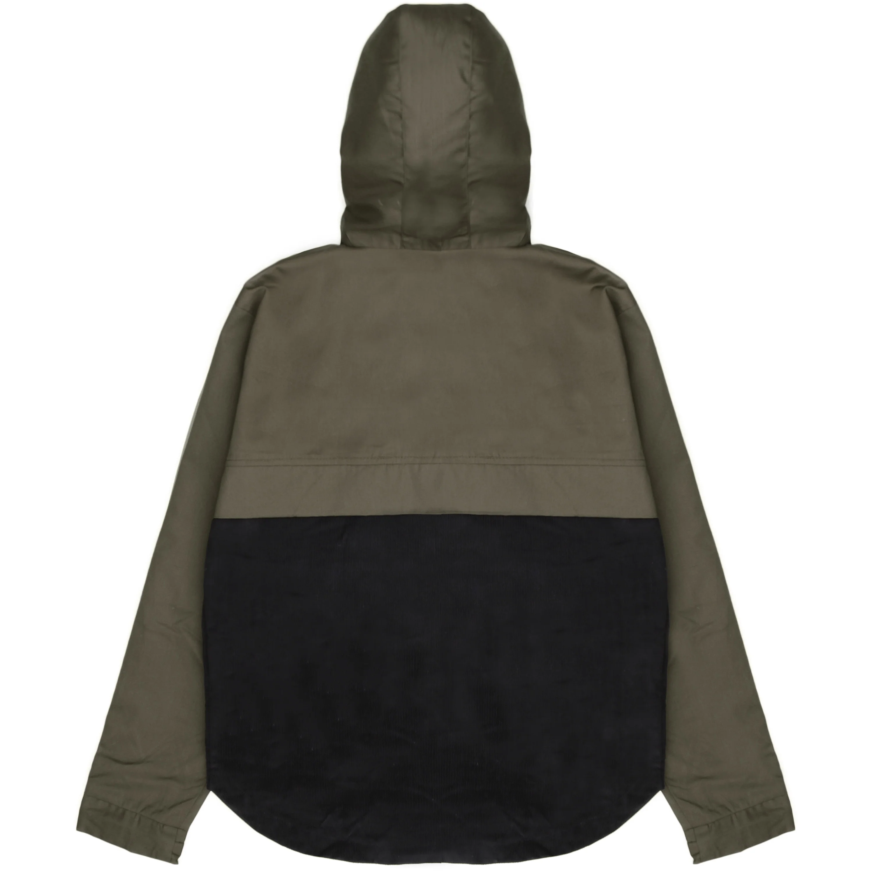 Blacksmith - Two Tone Corduroy/Canvas Pullover - Olive - Image 7
