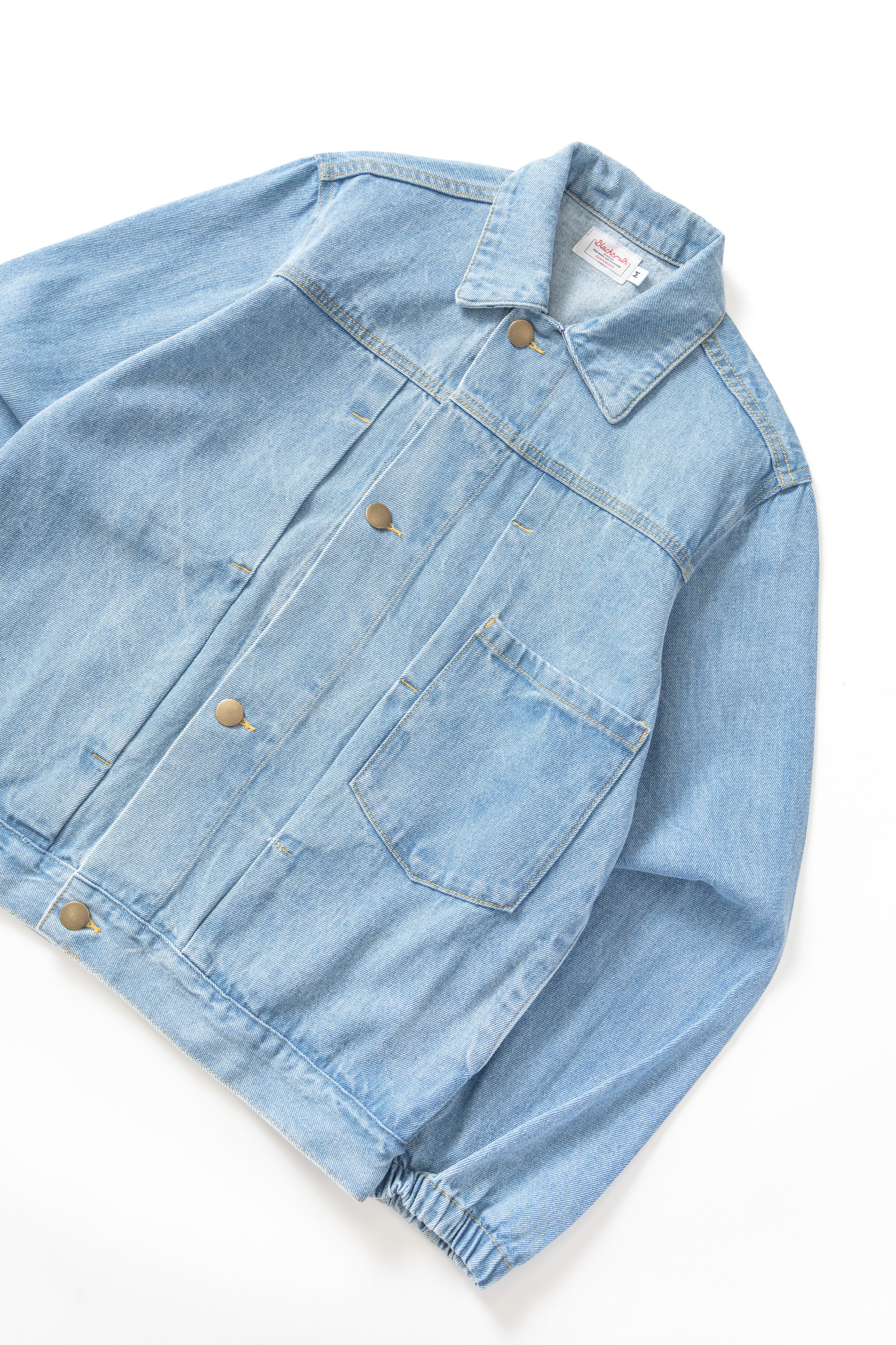 Blacksmith - Type-1 Jacket - Light Wash - Image 5