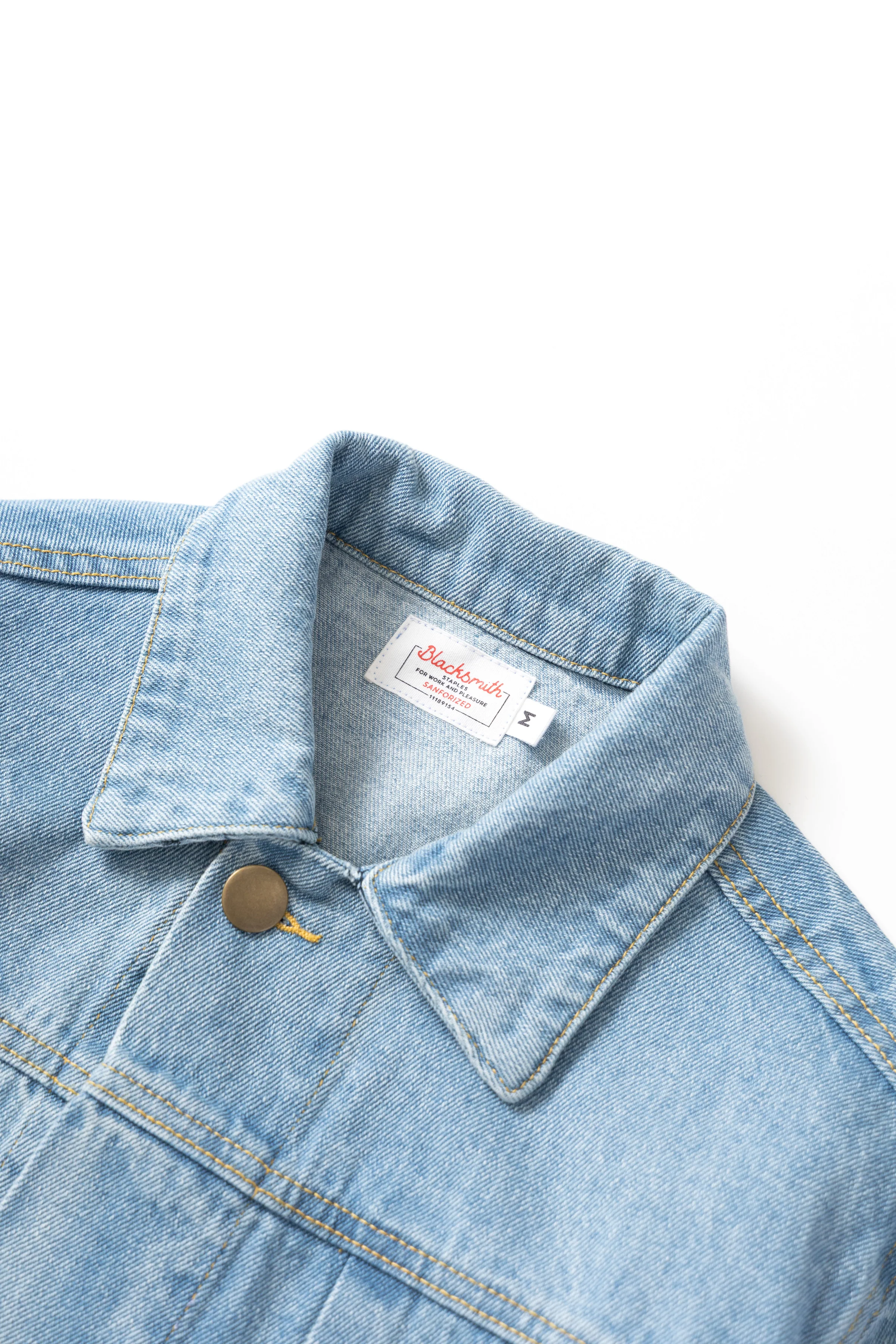 Blacksmith - Type-1 Jacket - Light Wash - Image 6