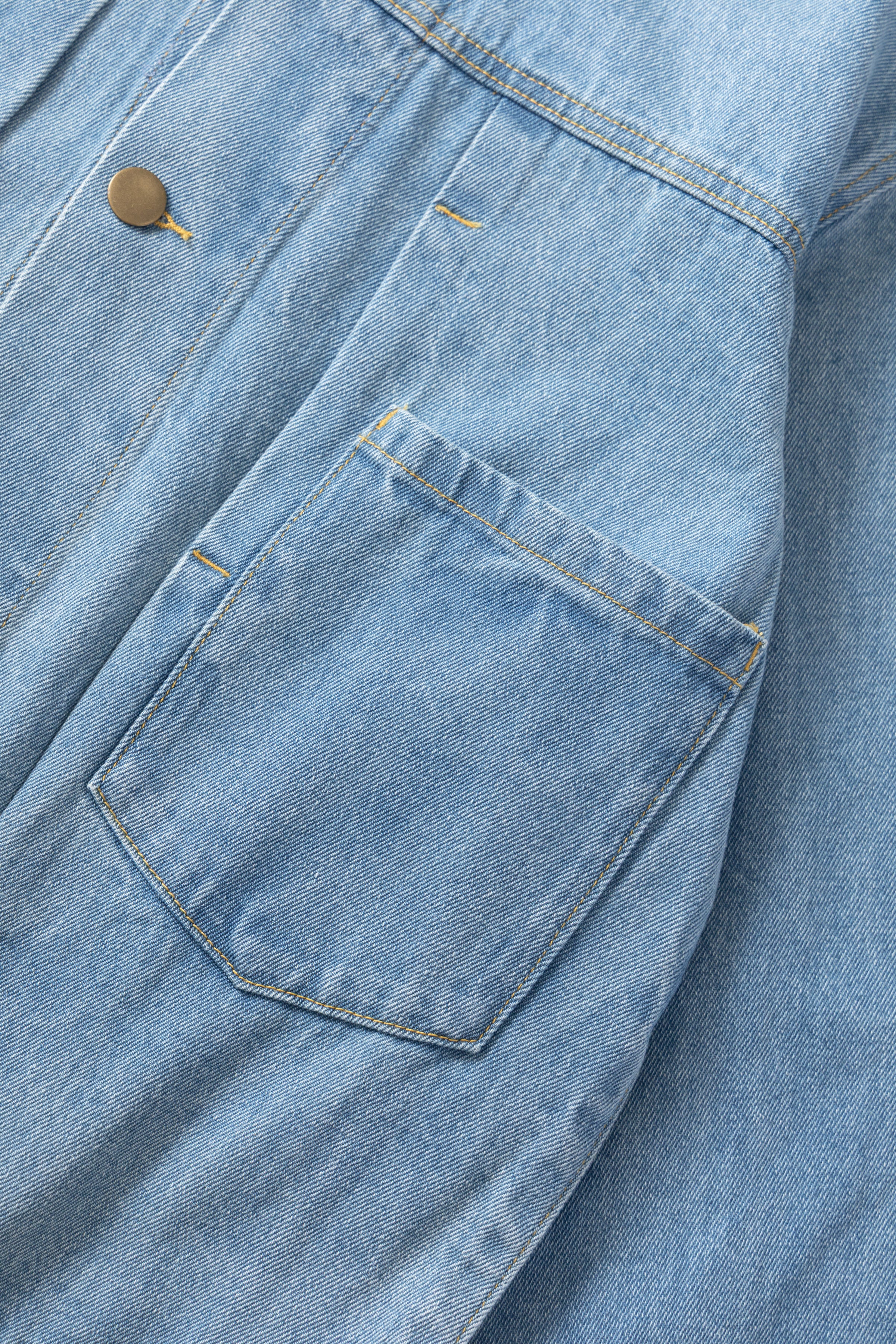 Blacksmith - Type-1 Jacket - Light Wash - Image 8