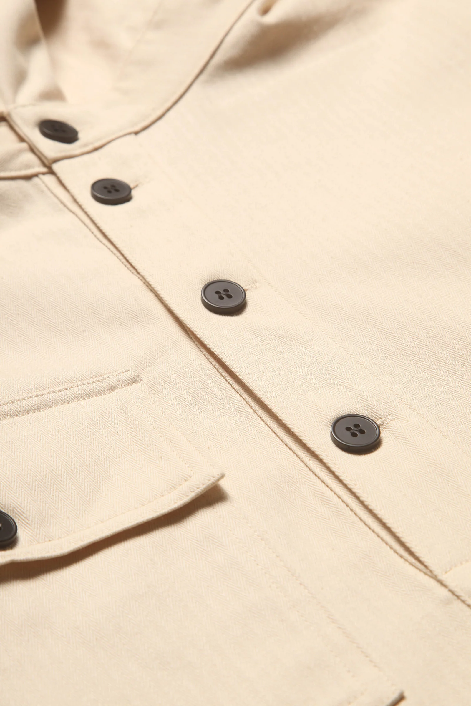 Blacksmith - USN Herringbone Smock - Ecru - Image 5