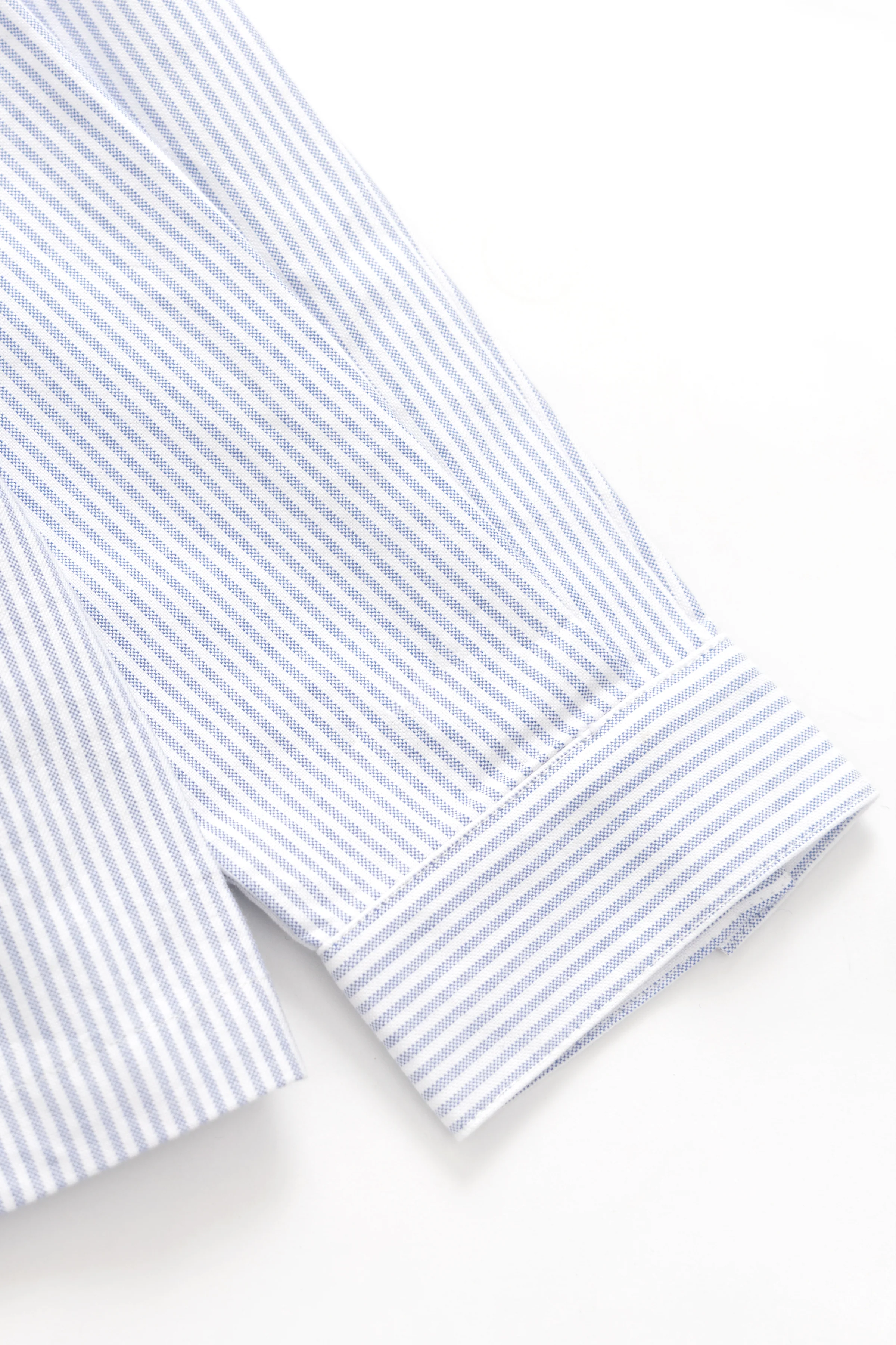 Blacksmith - 'Boxford' Utility Shirt - Blue Stripe - Image 6