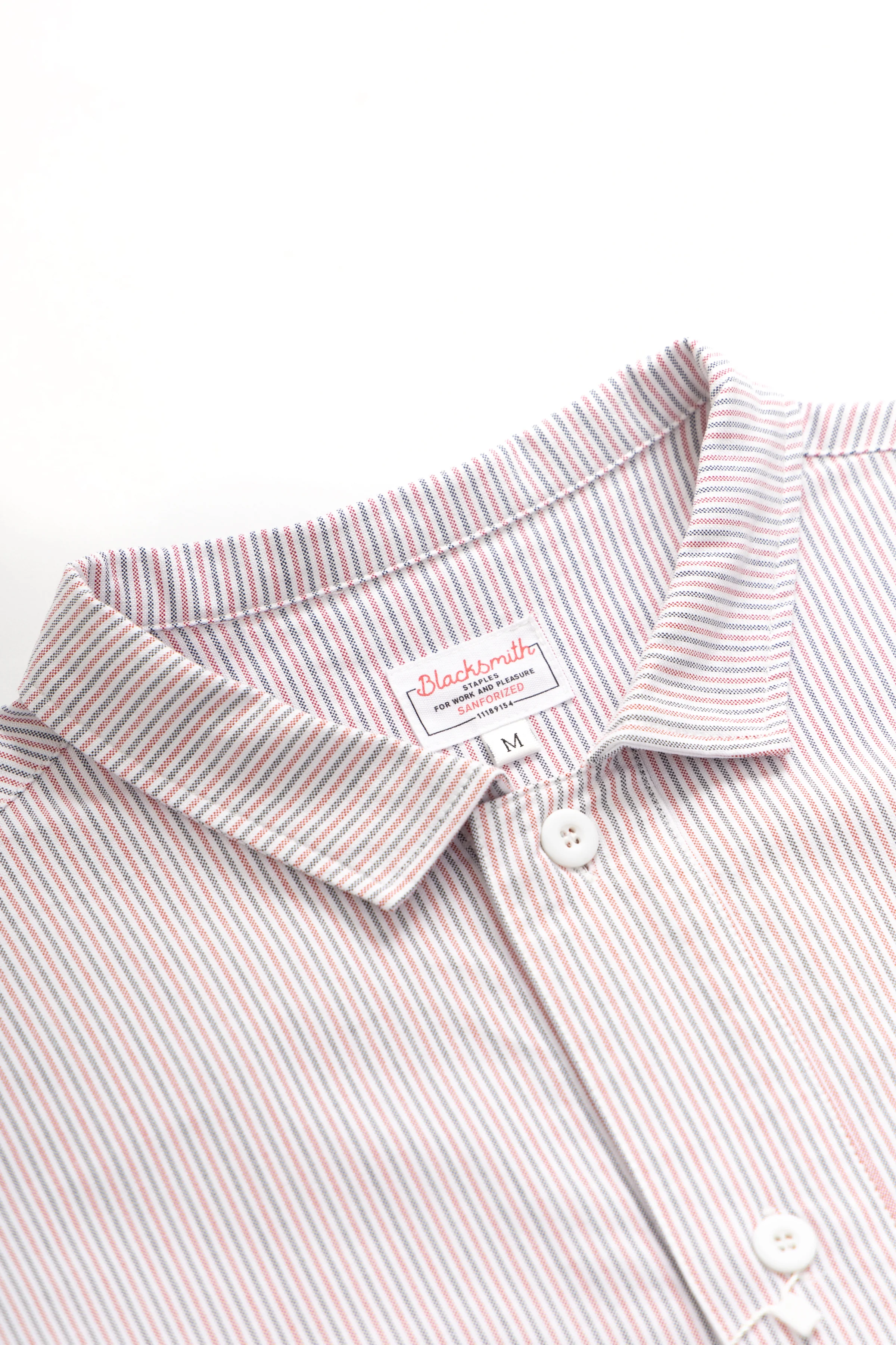 Blacksmith - 'Boxford' Utility Shirt - Multi Stripe - Image 4