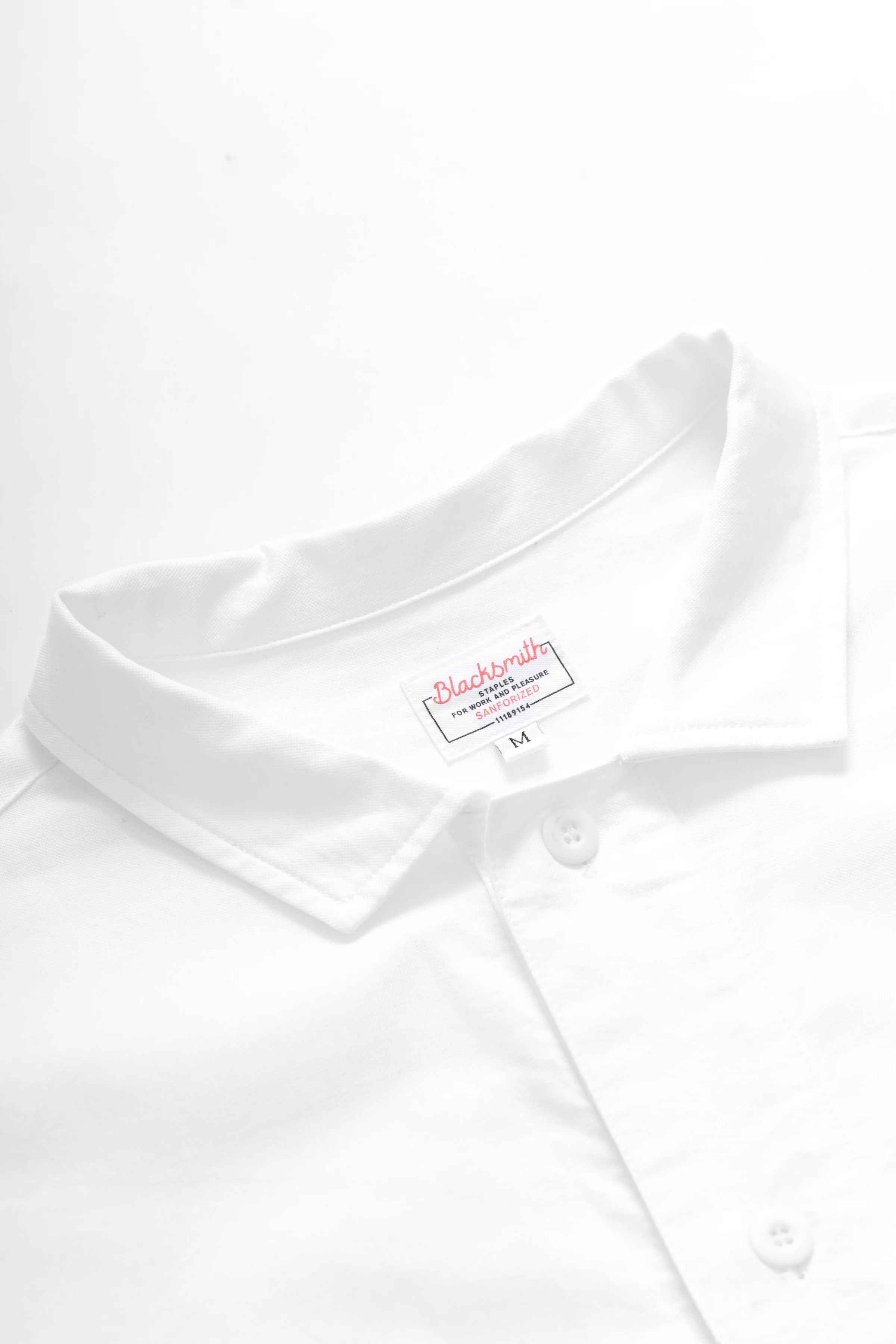 Blacksmith - 'Boxford' Utility Shirt - White - Image 5