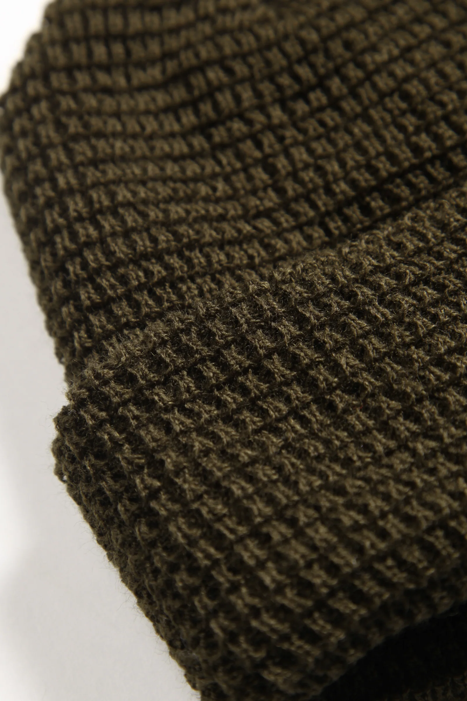 Blacksmith - Waffle Beanie - Olive - Image 3