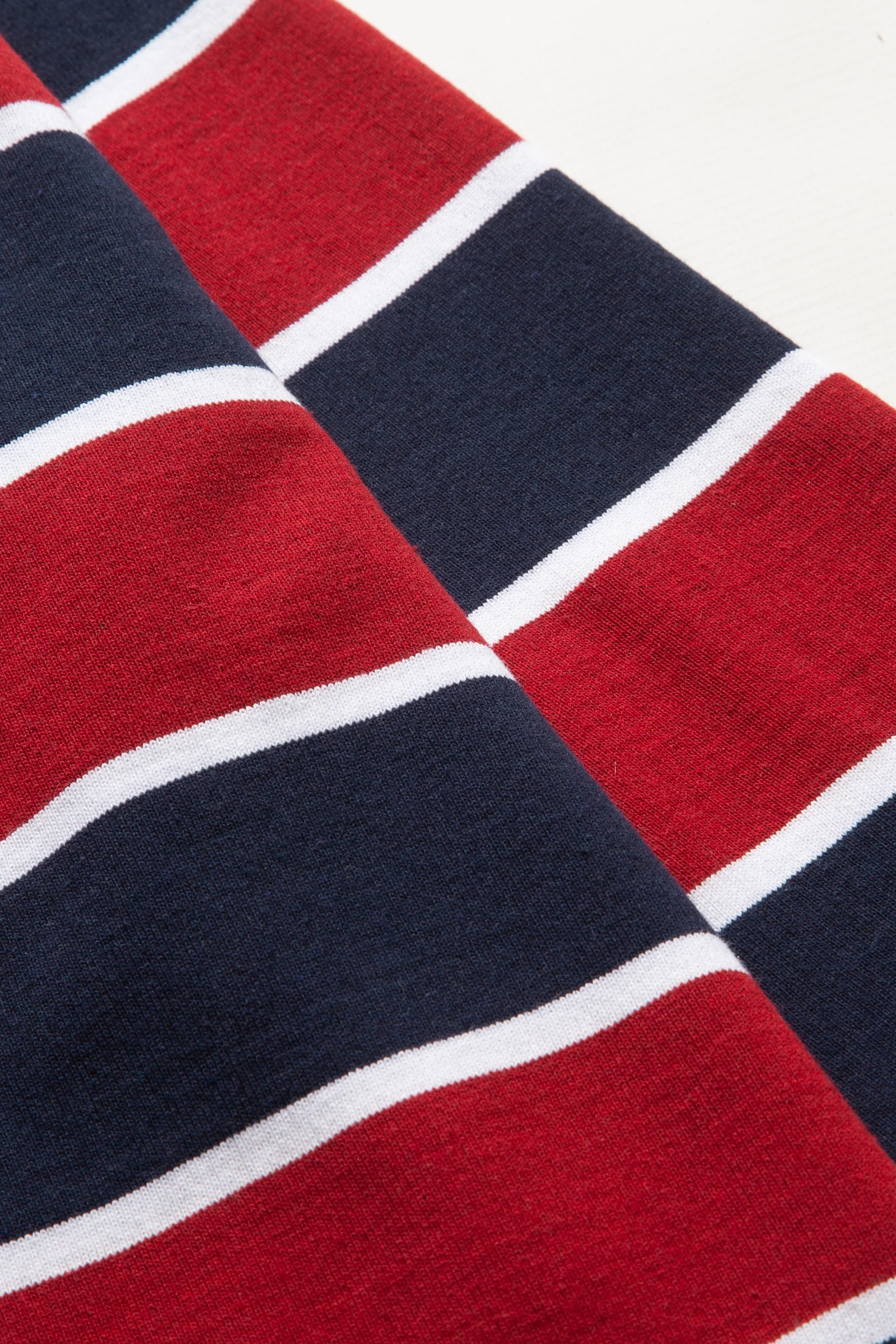 Blacksmith - Yarn Dye Striped Rugby - Red/Navy - Image 6