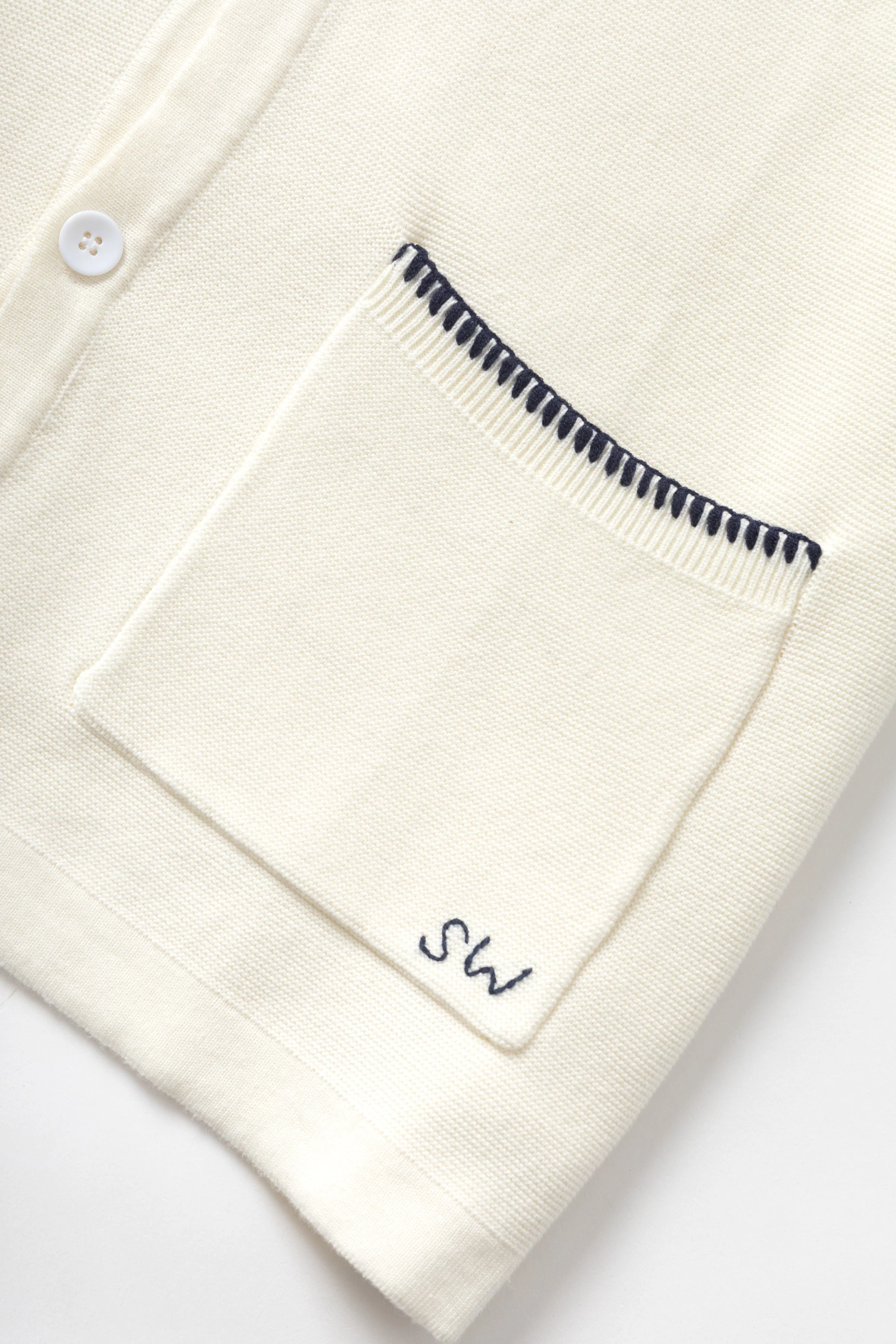 Service Works - Blanket Stitch Knit - Off-White - Image 5