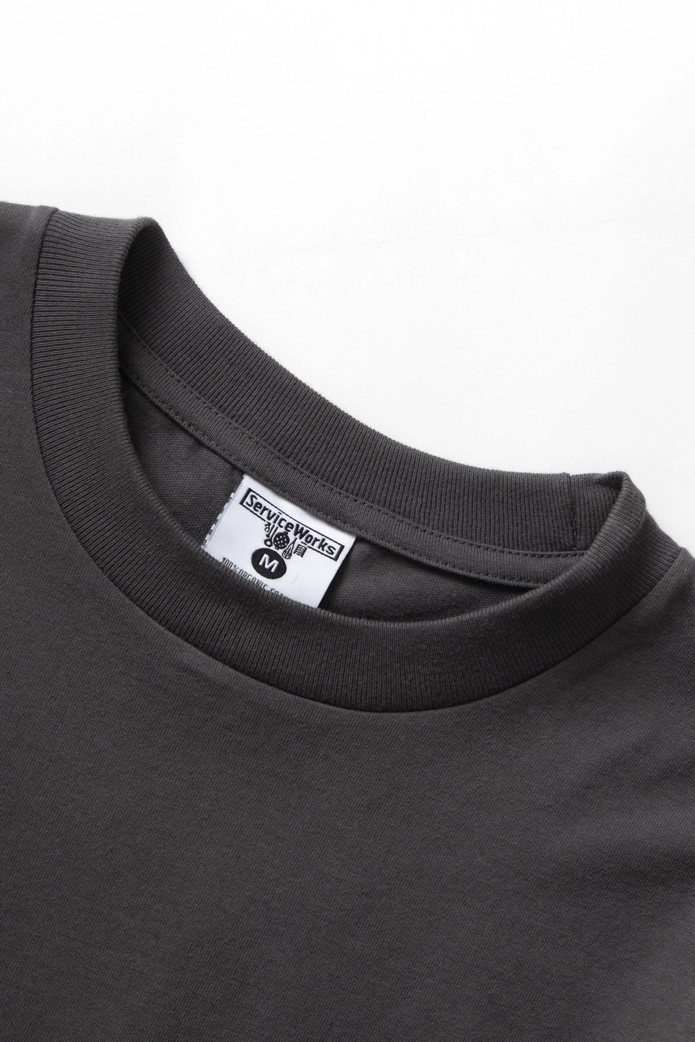 Service Works - Bootleg Long Sleeve Tee - Charcoal - Image 3