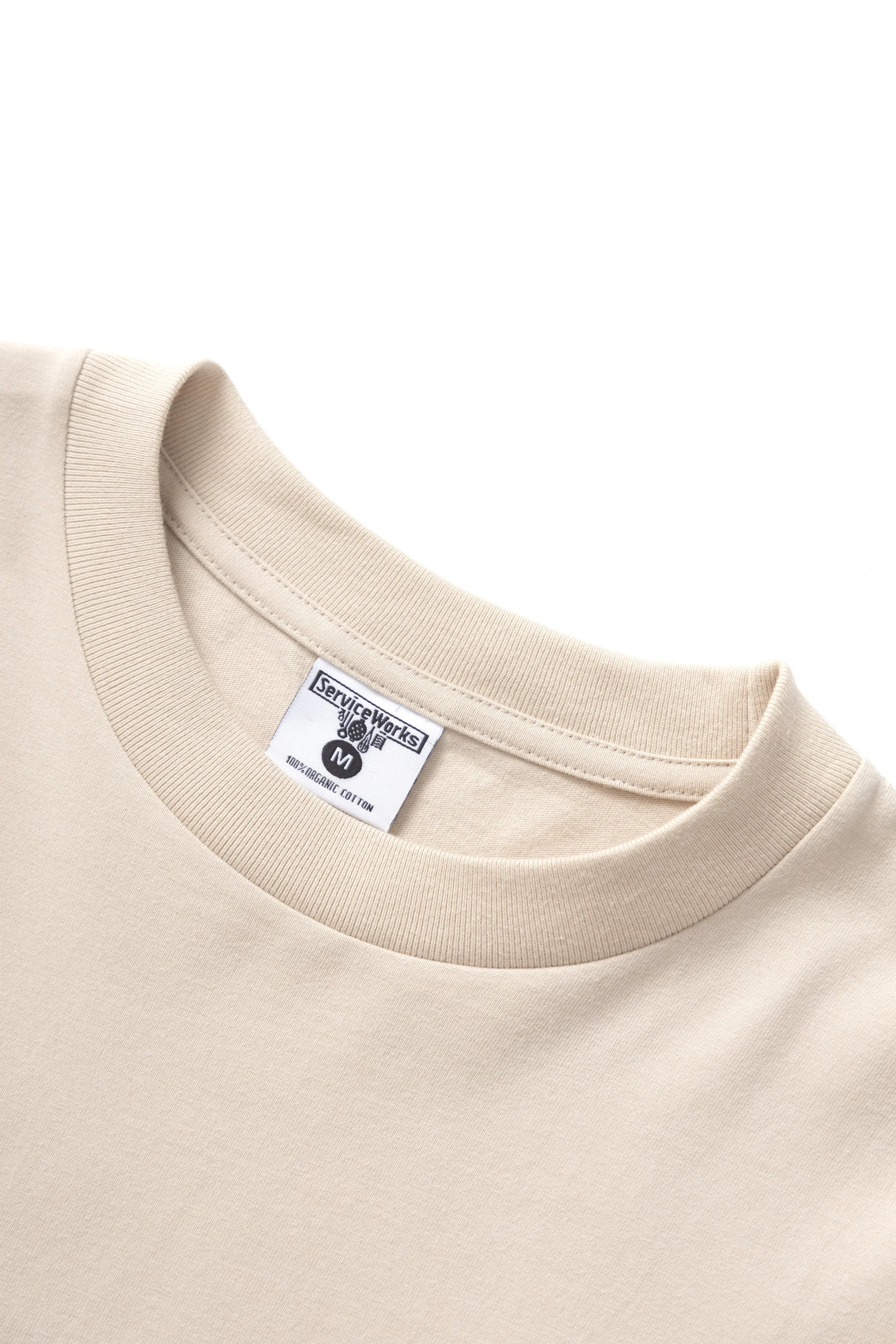 Service Works - Bootleg Long Sleeve Tee - Natural - Image 3