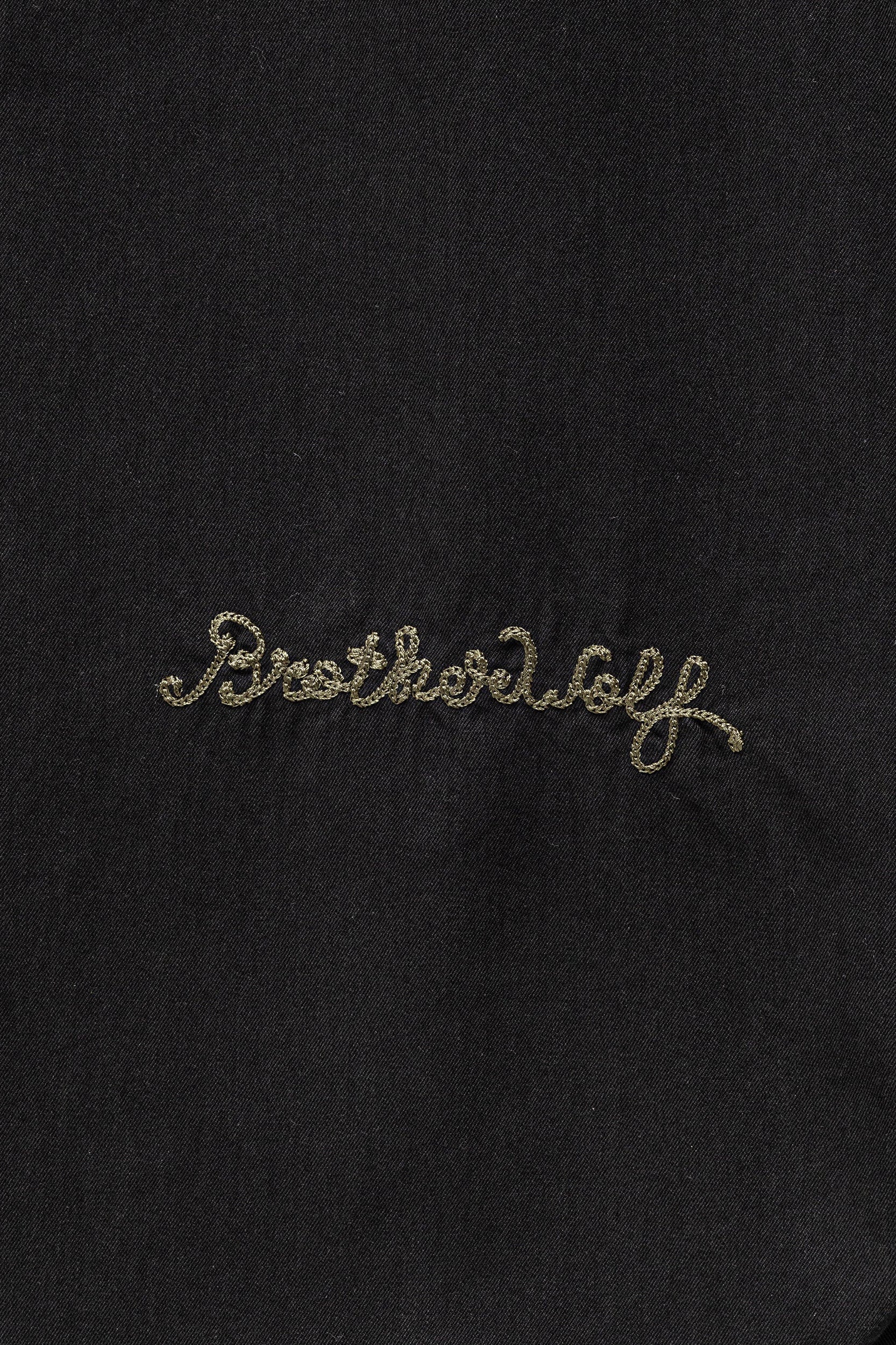 Brotherwolf - Benny Long Sleeve Shirt - Black - Image 3