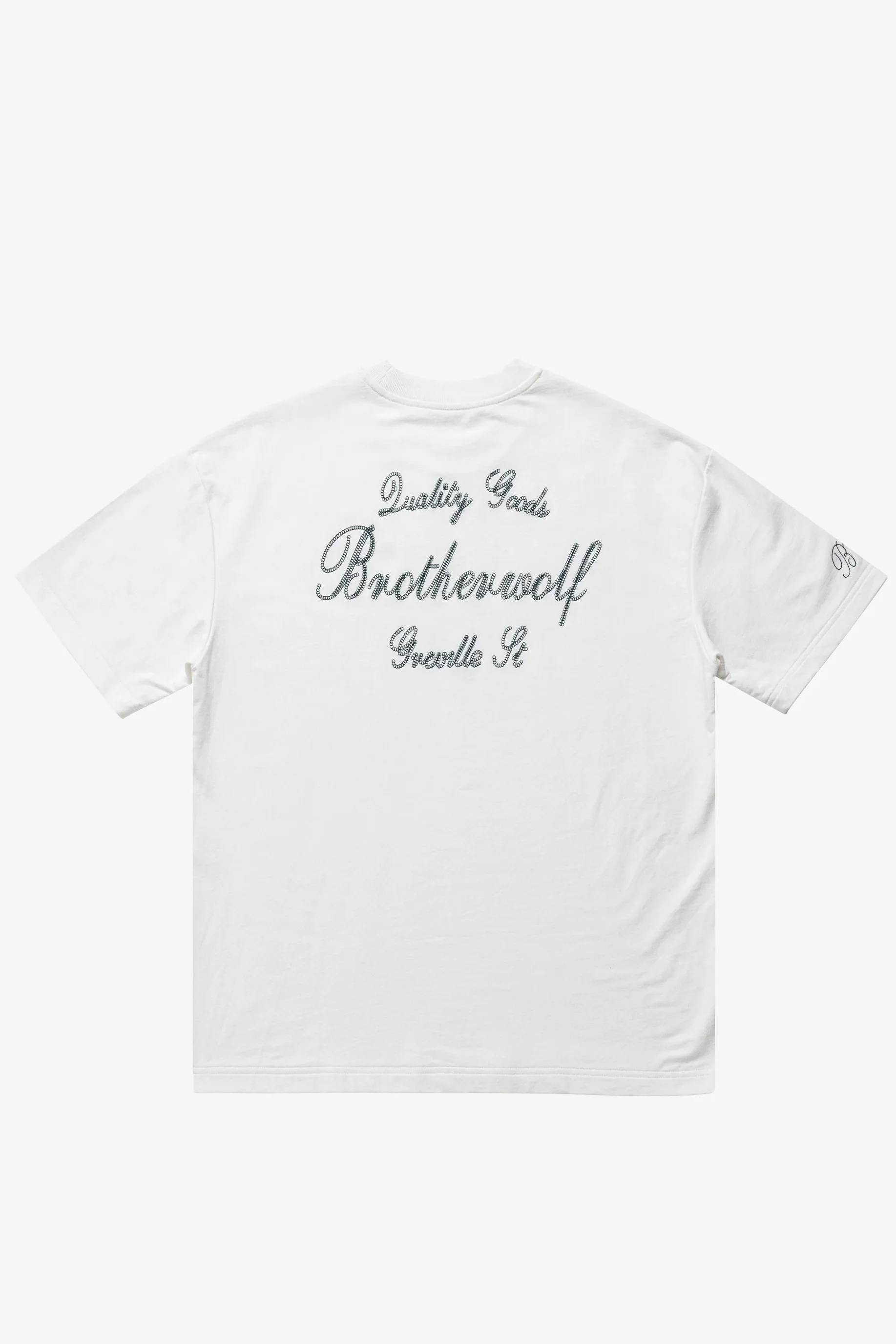 Brotherwolf - Quality Goods Tee - Off White - Image 3
