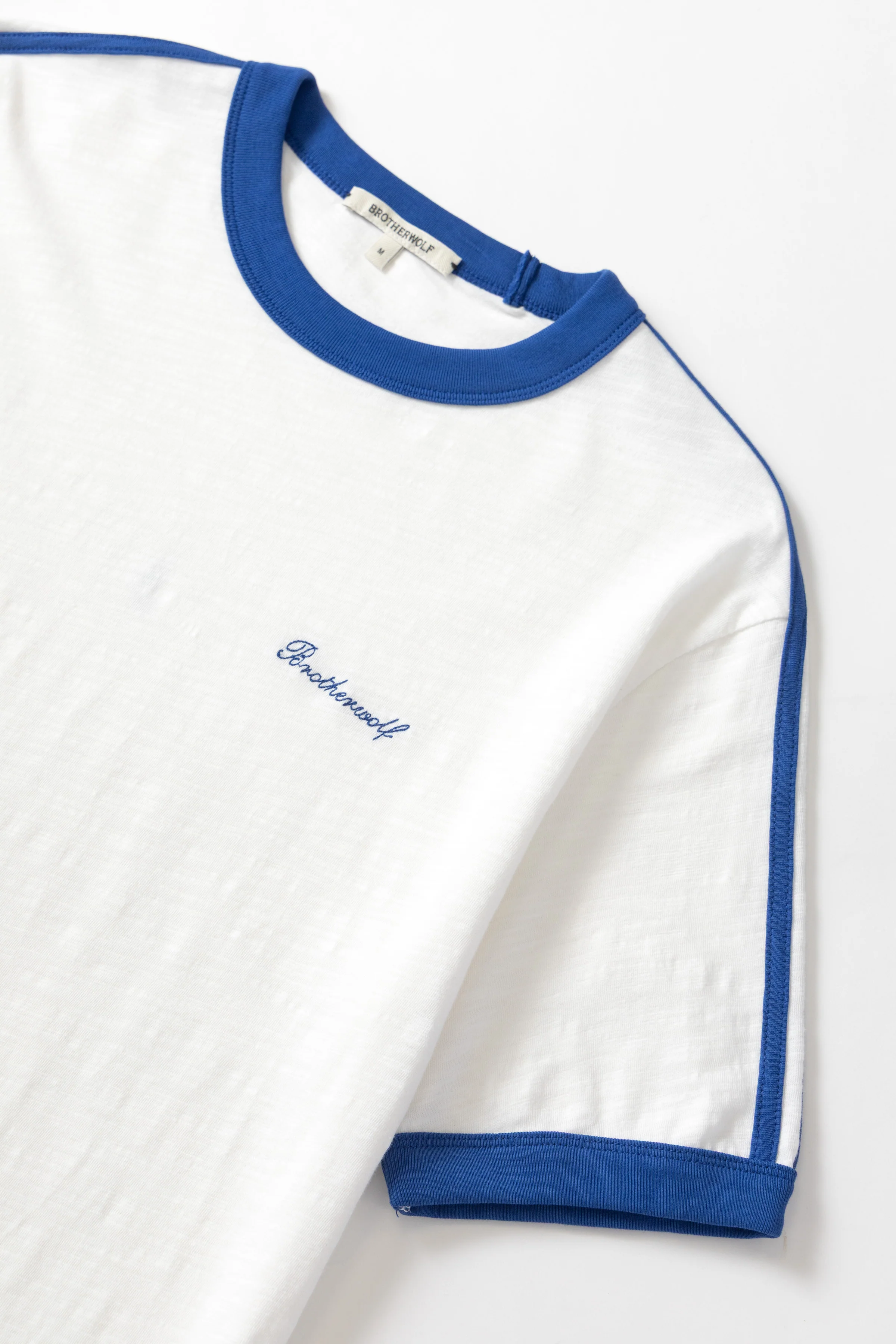Brotherwolf - Ringer Tee - White - Image 4