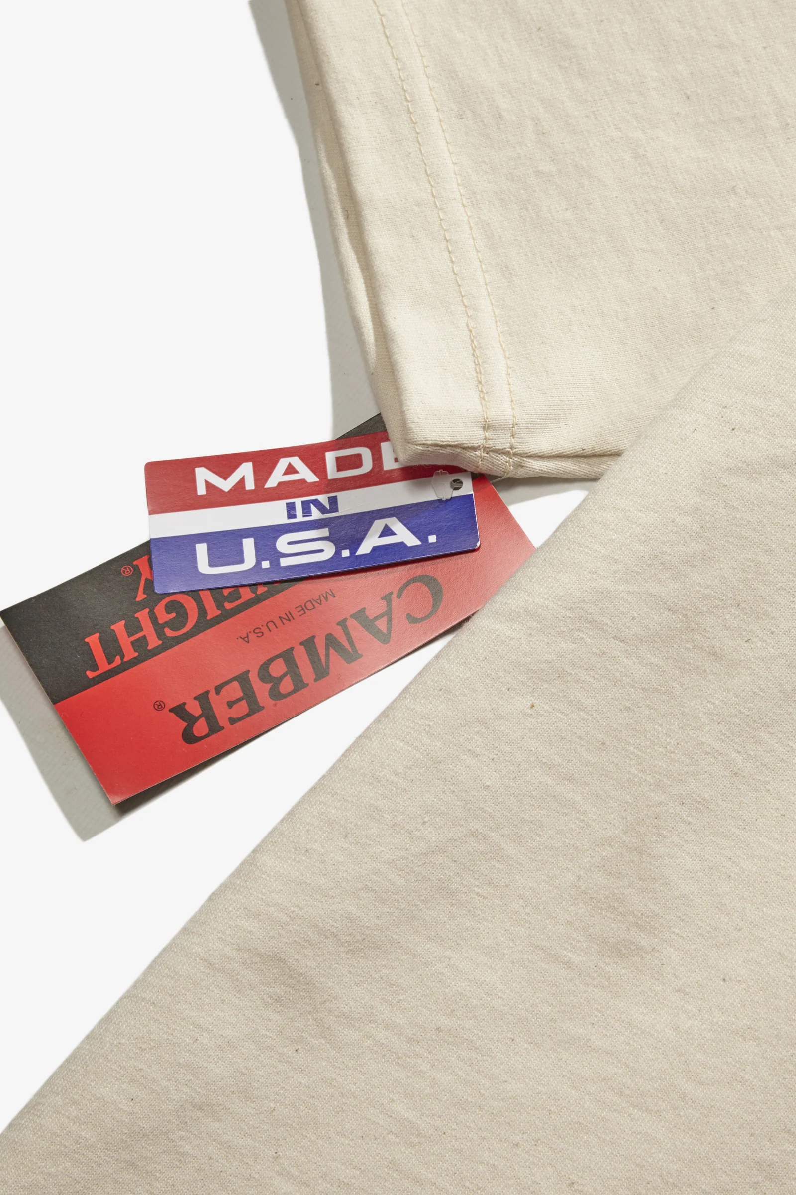 Camber USA - 301 8oz Tee - Natural - Image 3
