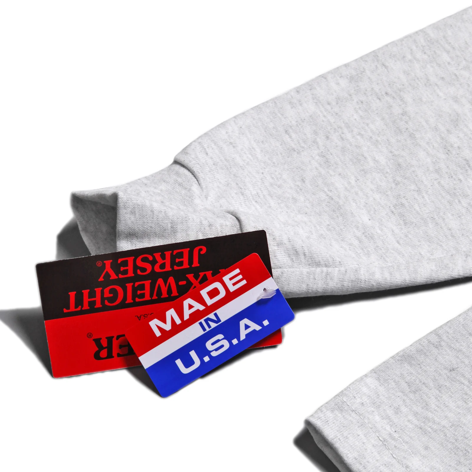 Camber USA - 305 Long Sleeve 8oz Tee - Ash Grey - Image 3