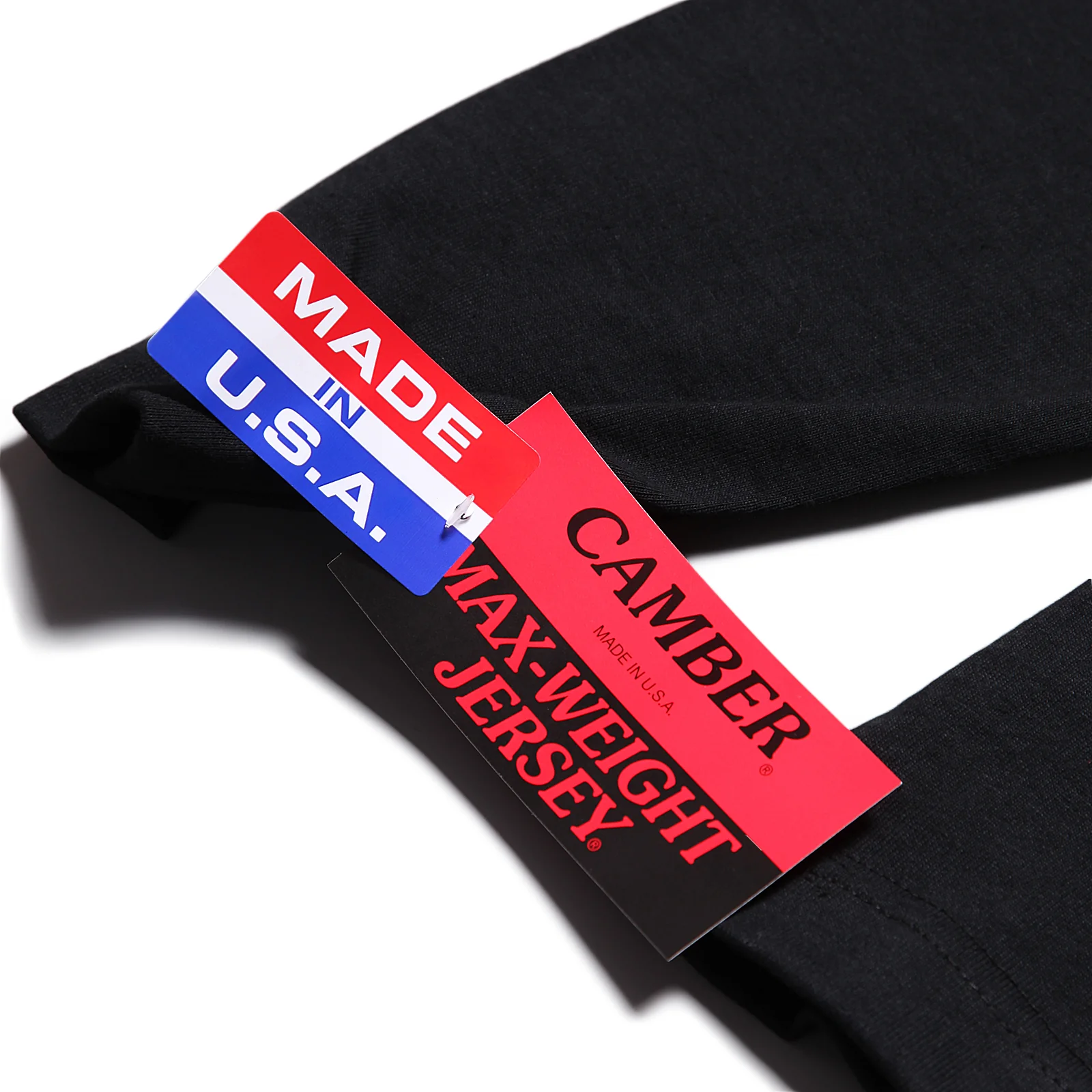 Camber USA - 305 Long Sleeve 8oz Tee - Black - Image 3