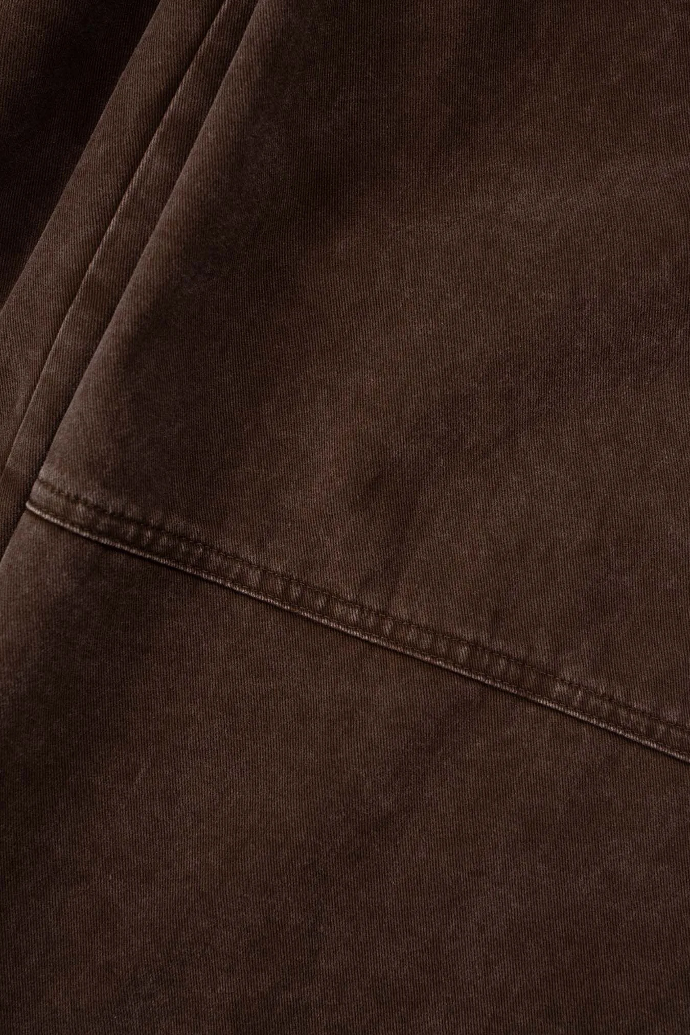 Candice - Earth Washed Pleated Pants - Brown - Image 5