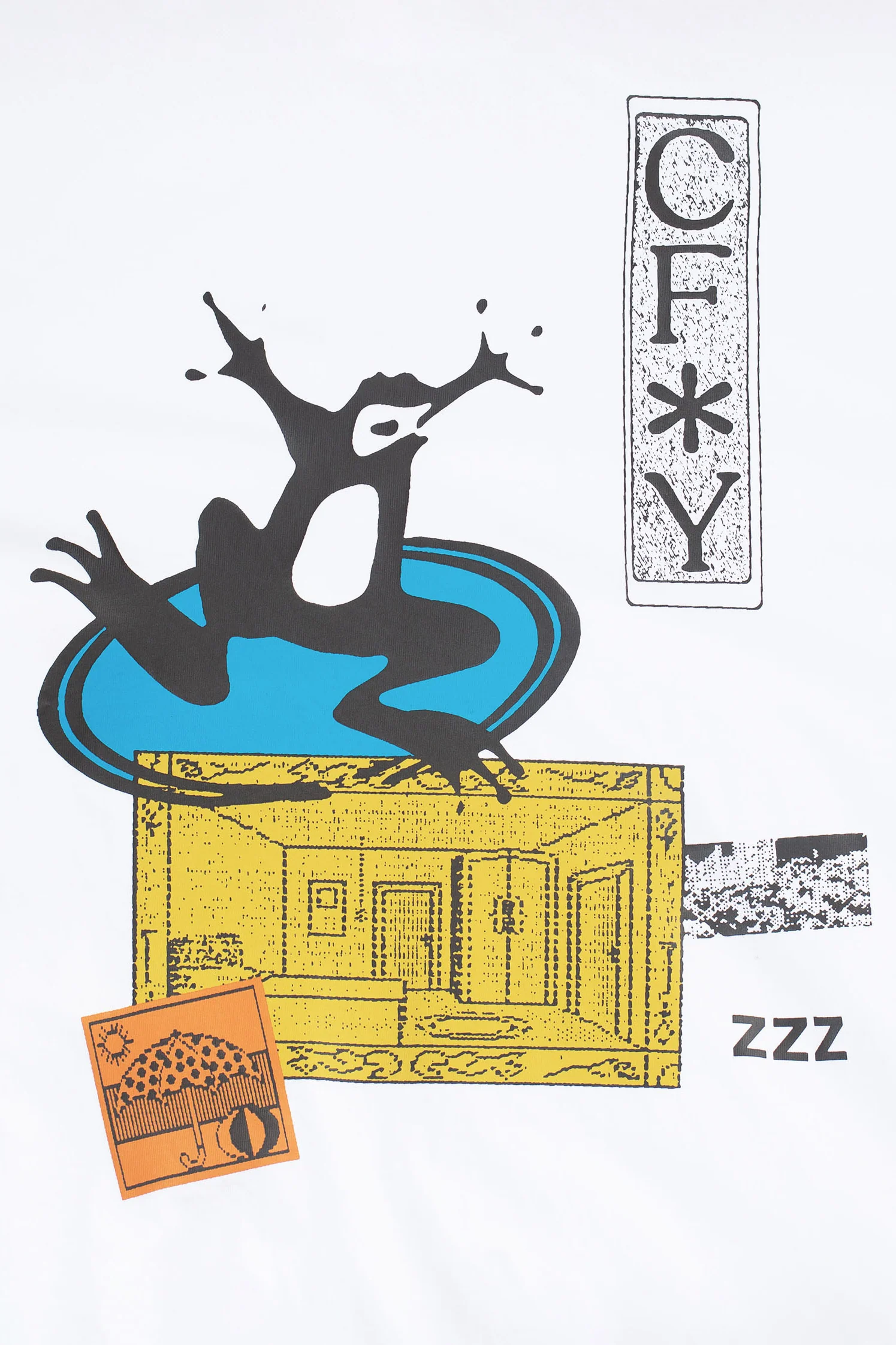 Candice - Frog Dreaming Tee - White - Image 3