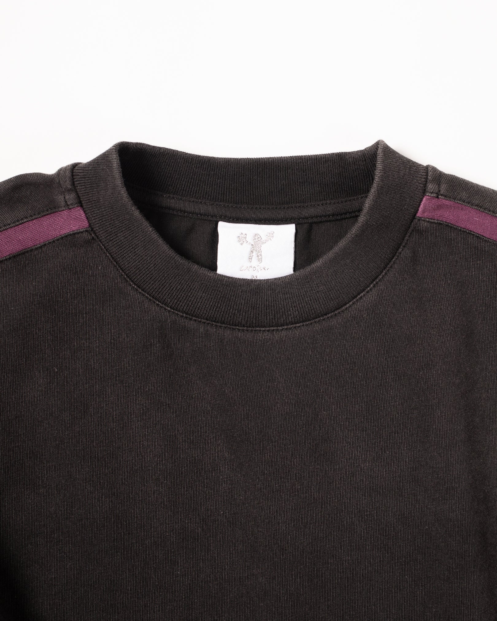 Candice - Racer Long Sleeve Tee - Black - Image 2