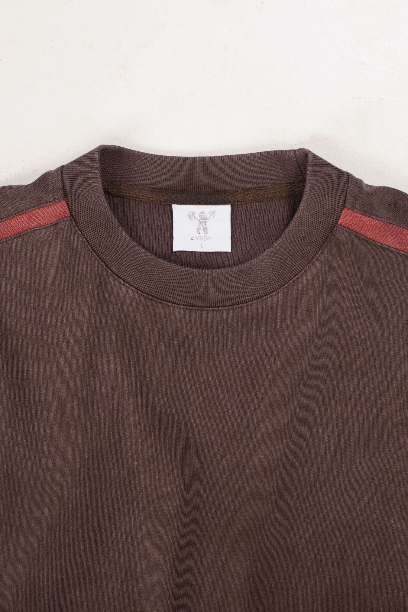 Candice - Racer Long Sleeve Tee - Brown - Image 5