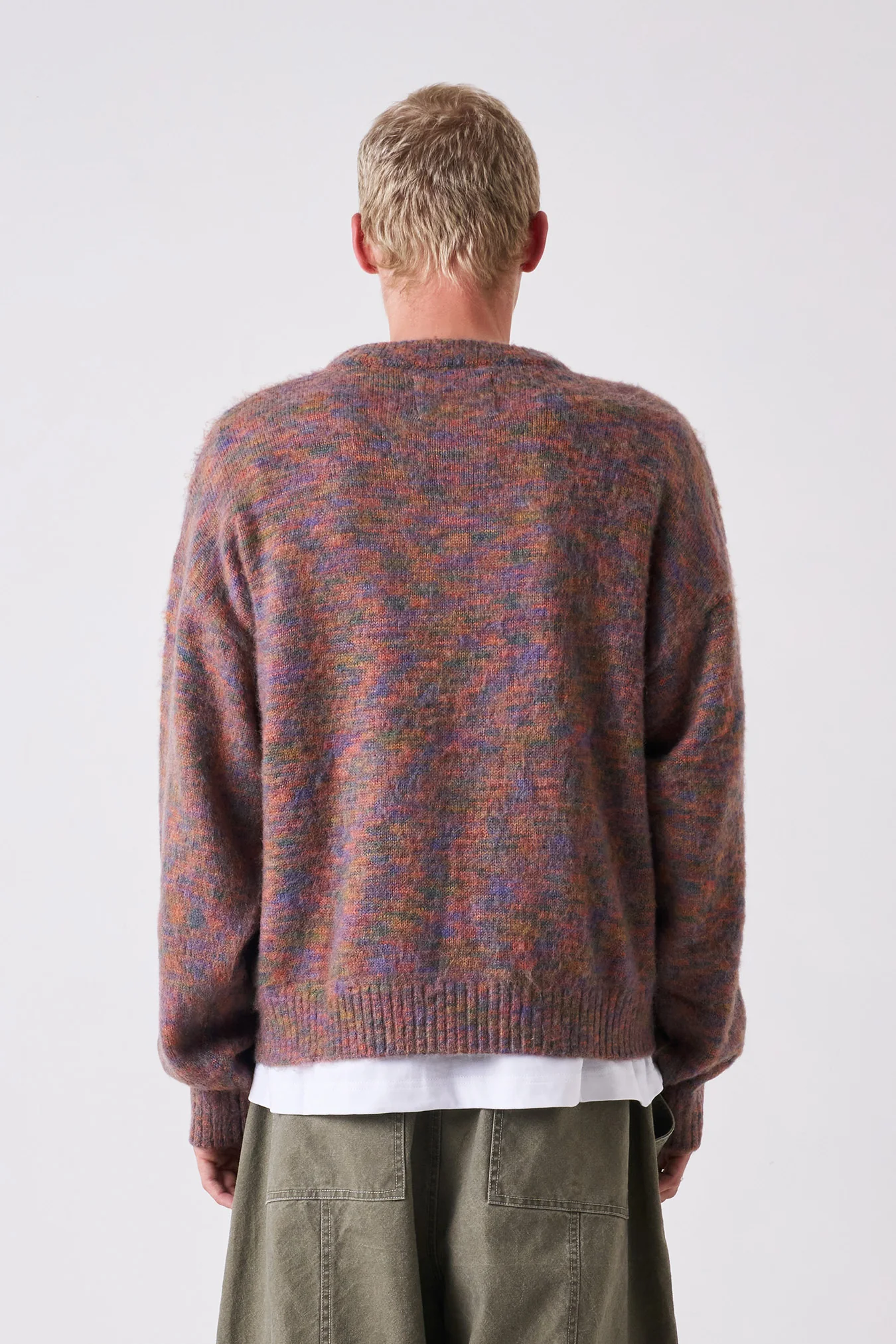 Candice - Rainbow Mohair Sweater - Multi - Image 3