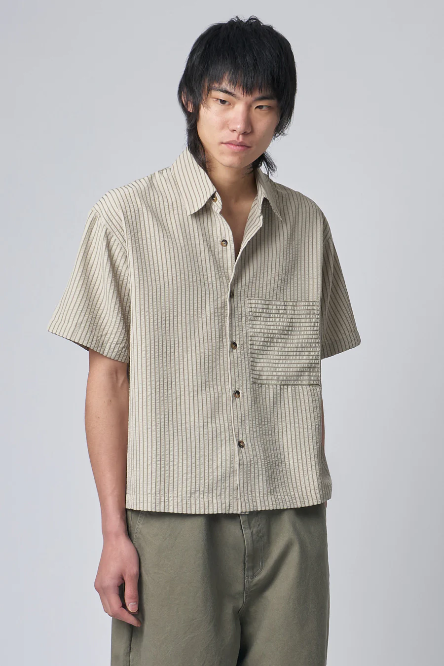 Candice - Tavern Short Sleeve Shirt - Green - Image 2