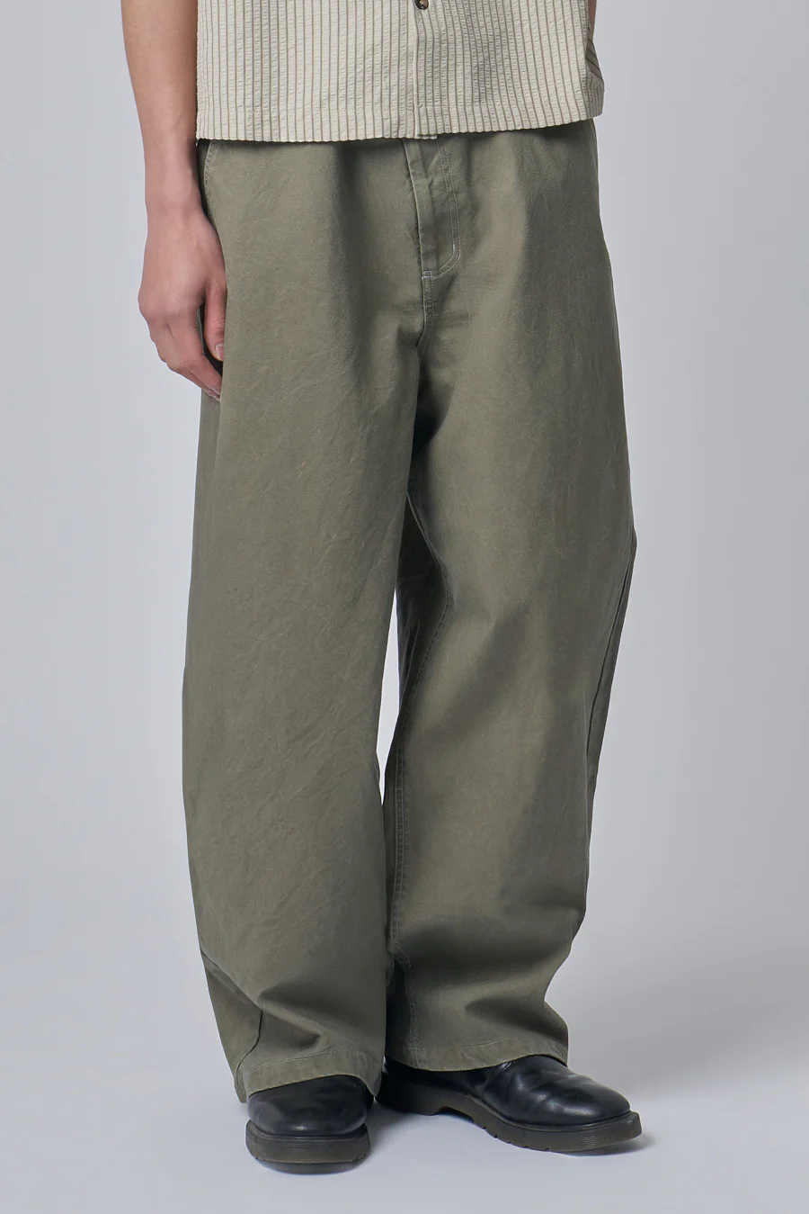 Candice - Washed Prospect Pants - Sage - Image 4
