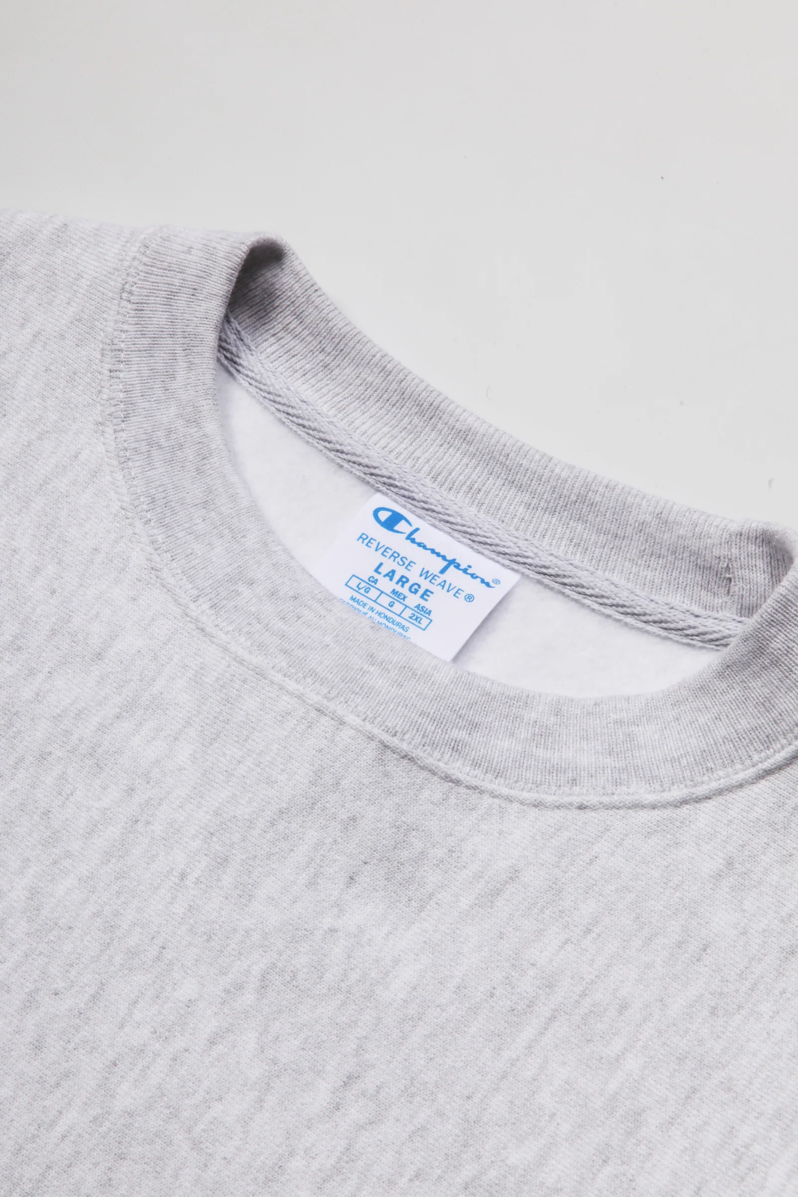 Champion - 12oz USA Reverse Weave Crewneck - Ash Grey - Image 2