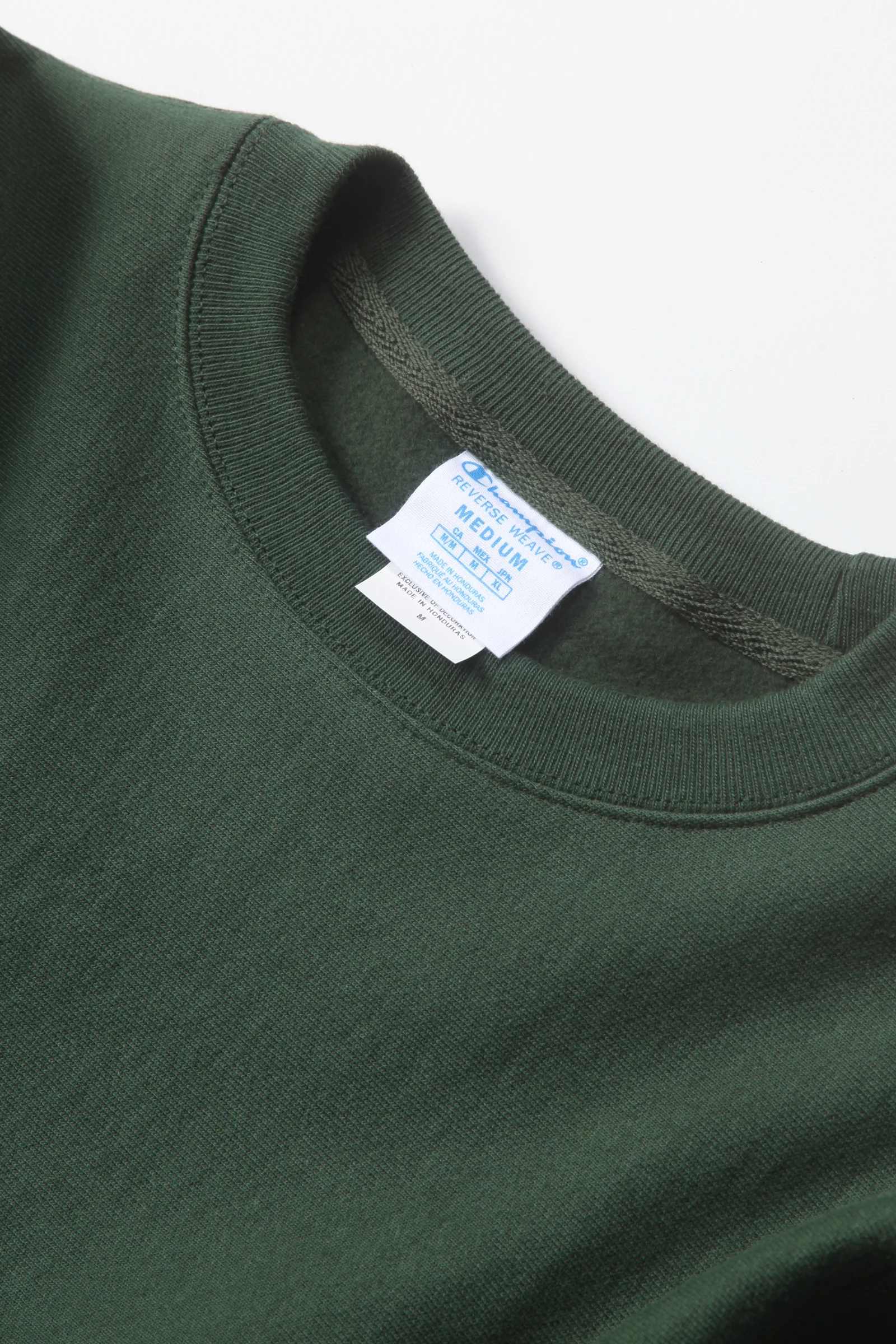 Champion - 12oz USA Reverse Weave Crewneck - Forest Green - Image 2