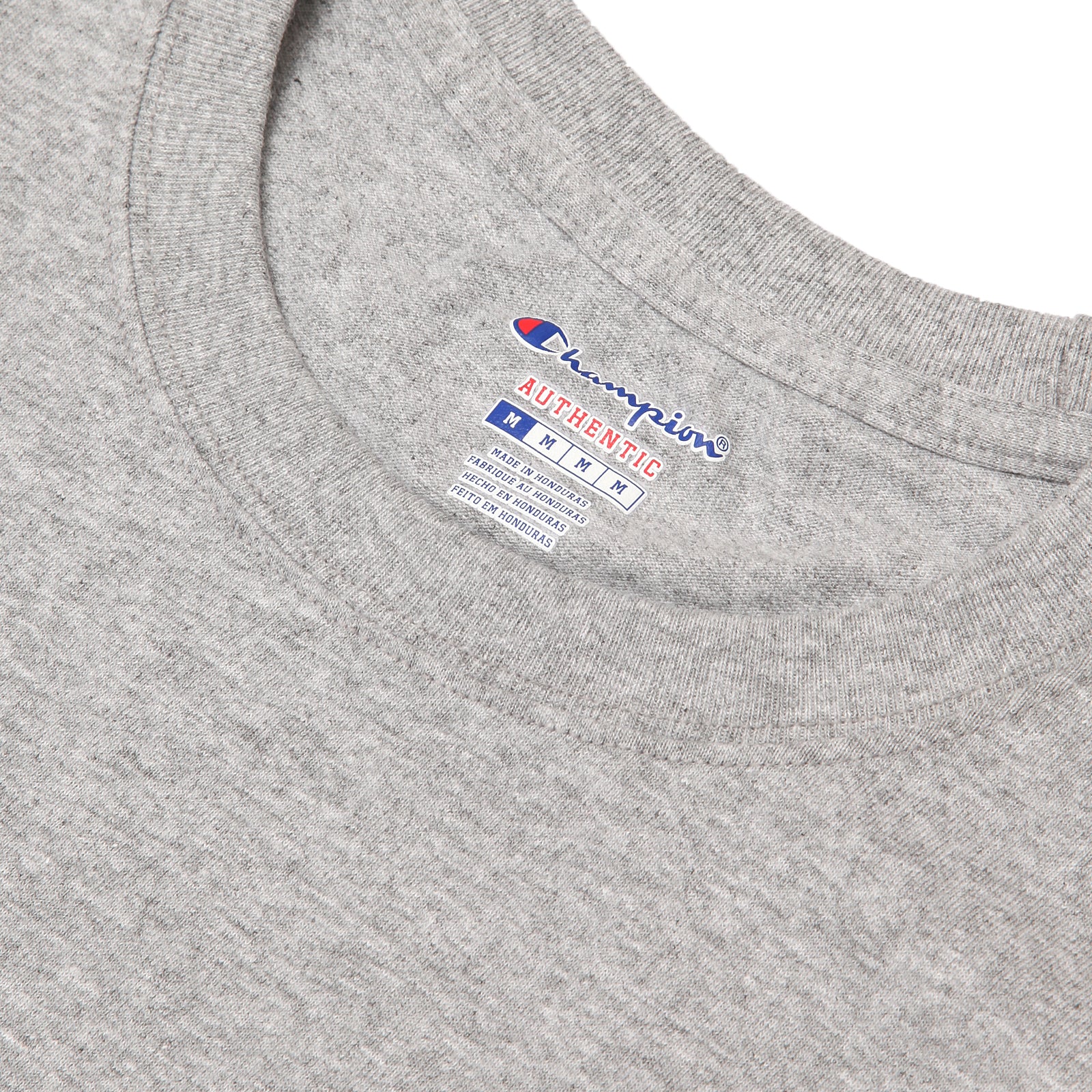 Champion - 6oz Classic T-Shirt - Heather Grey - Image 2
