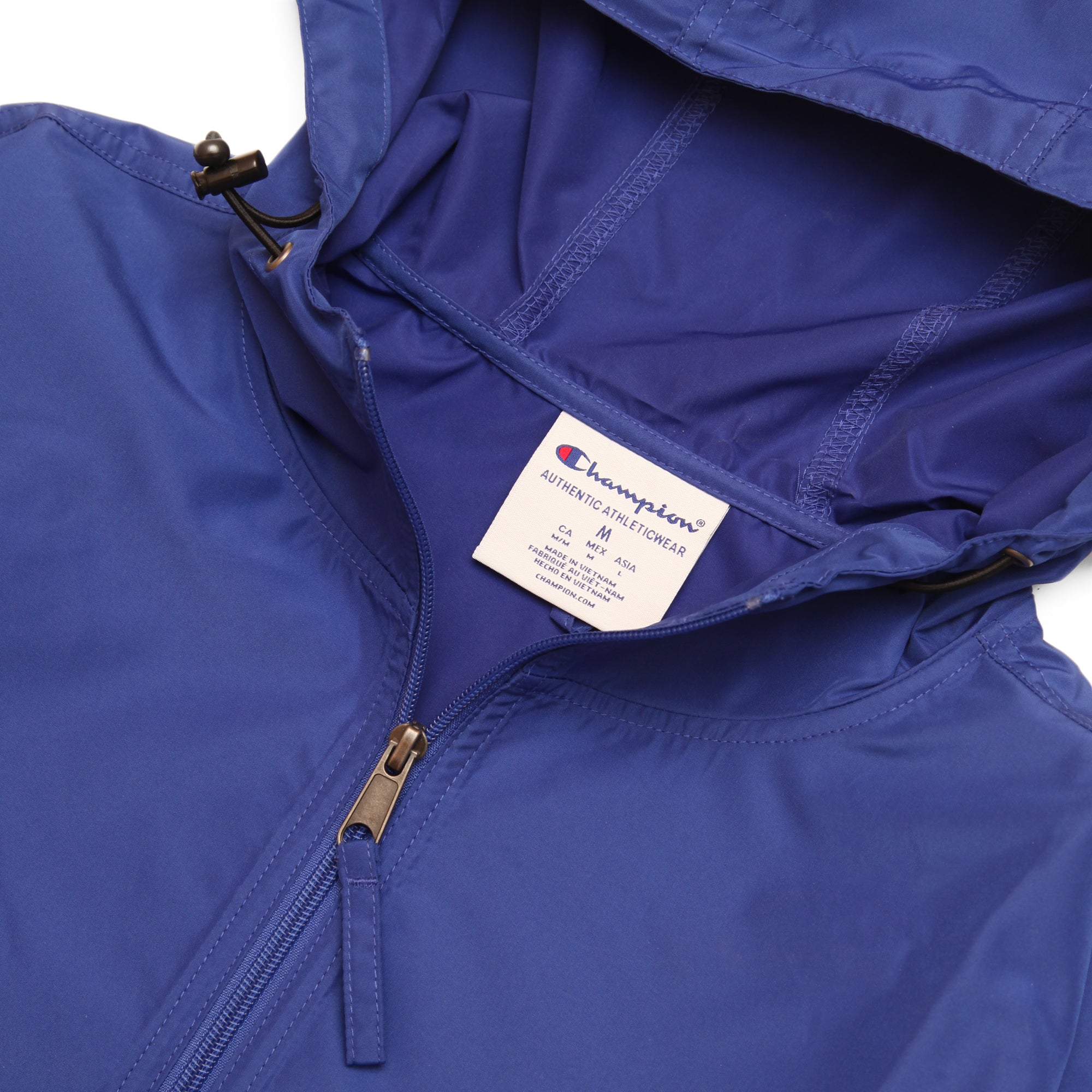 Champion - Packable Hooded Anorak Jacket - Royal - Image 2