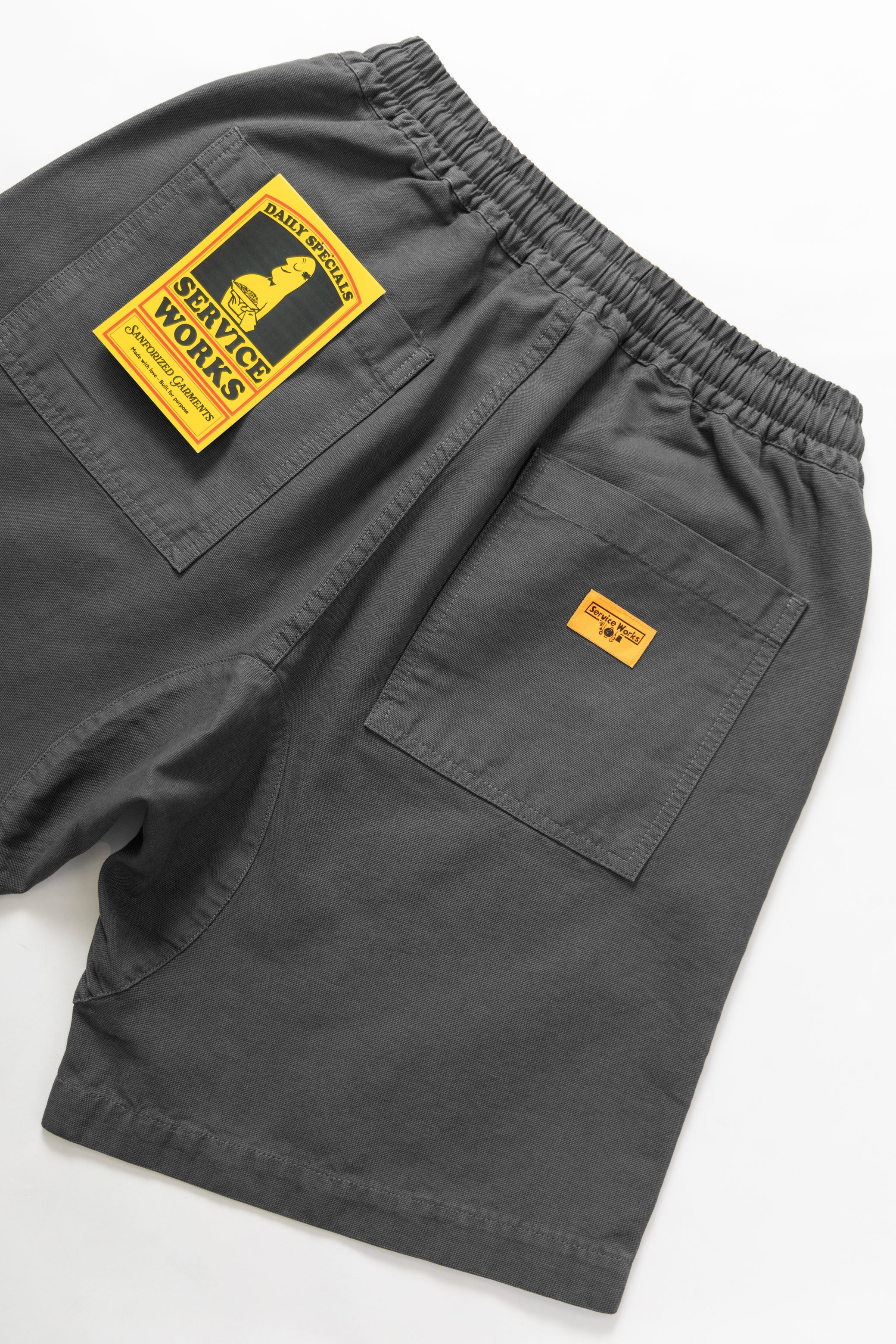 Service Works - Classic Chef Shorts - Grey - Image 5