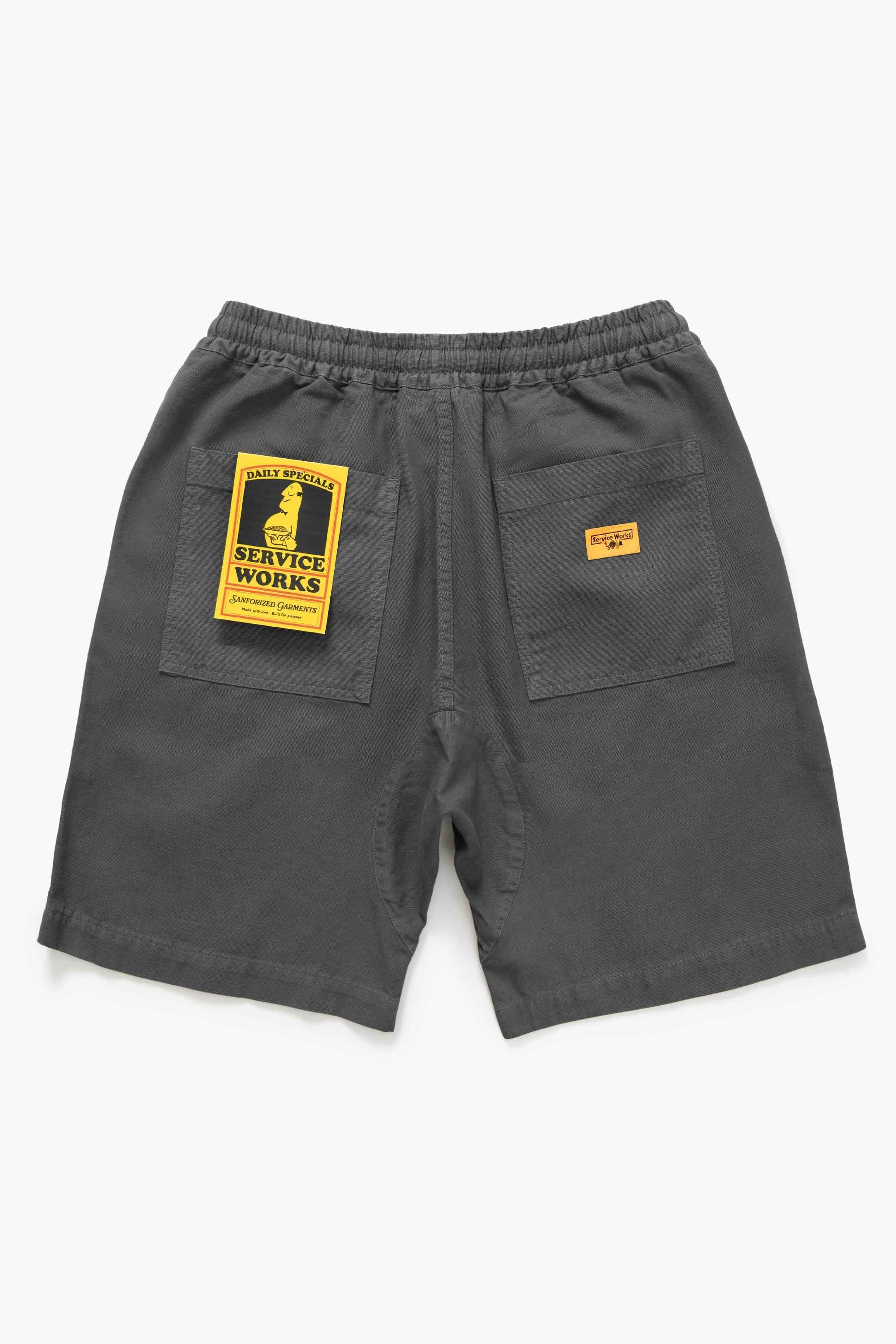 Service Works - Classic Chef Shorts - Grey - Image 6