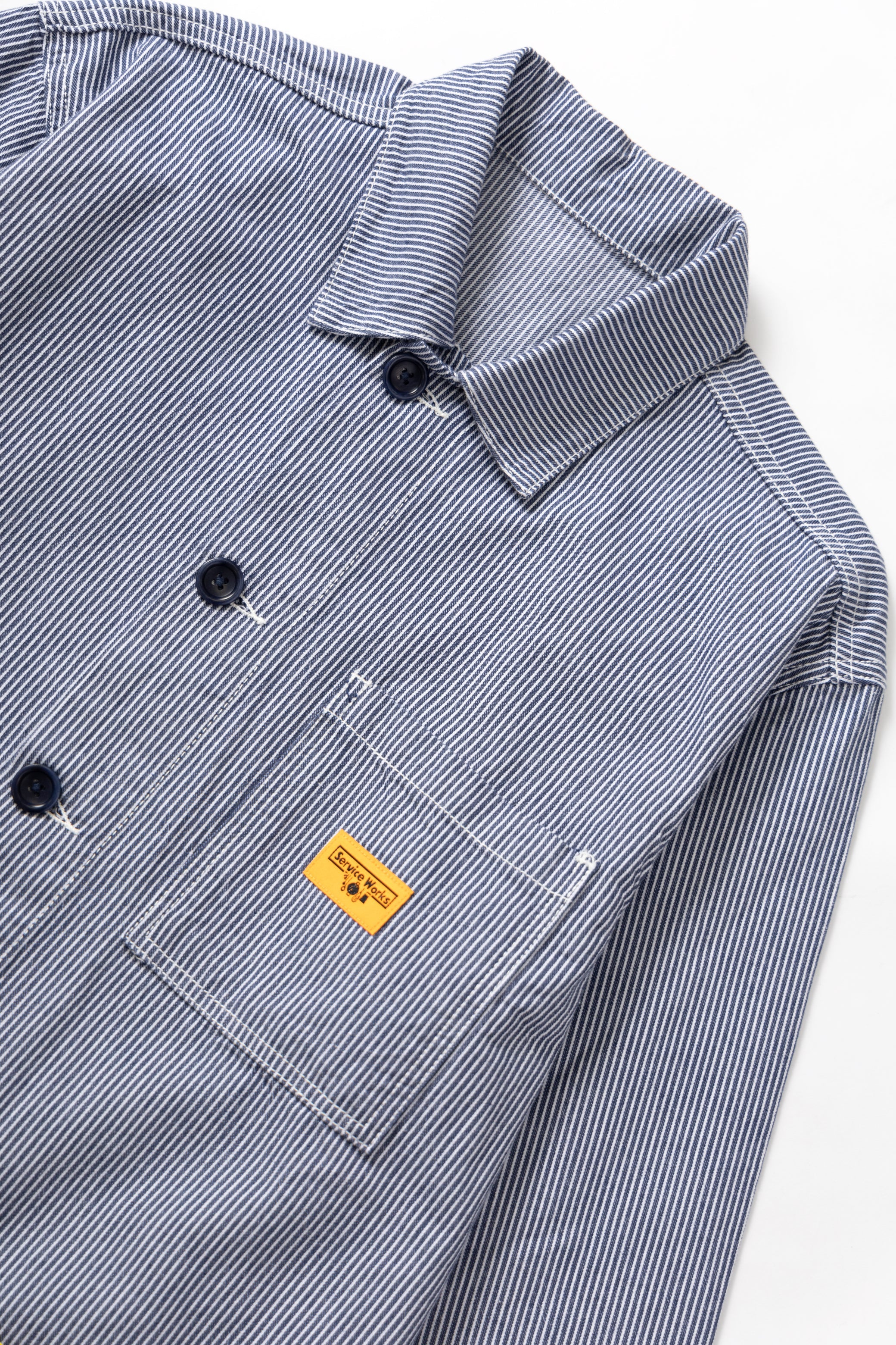 Service Works - Classic Chore Shirt - Hickory - Image 8