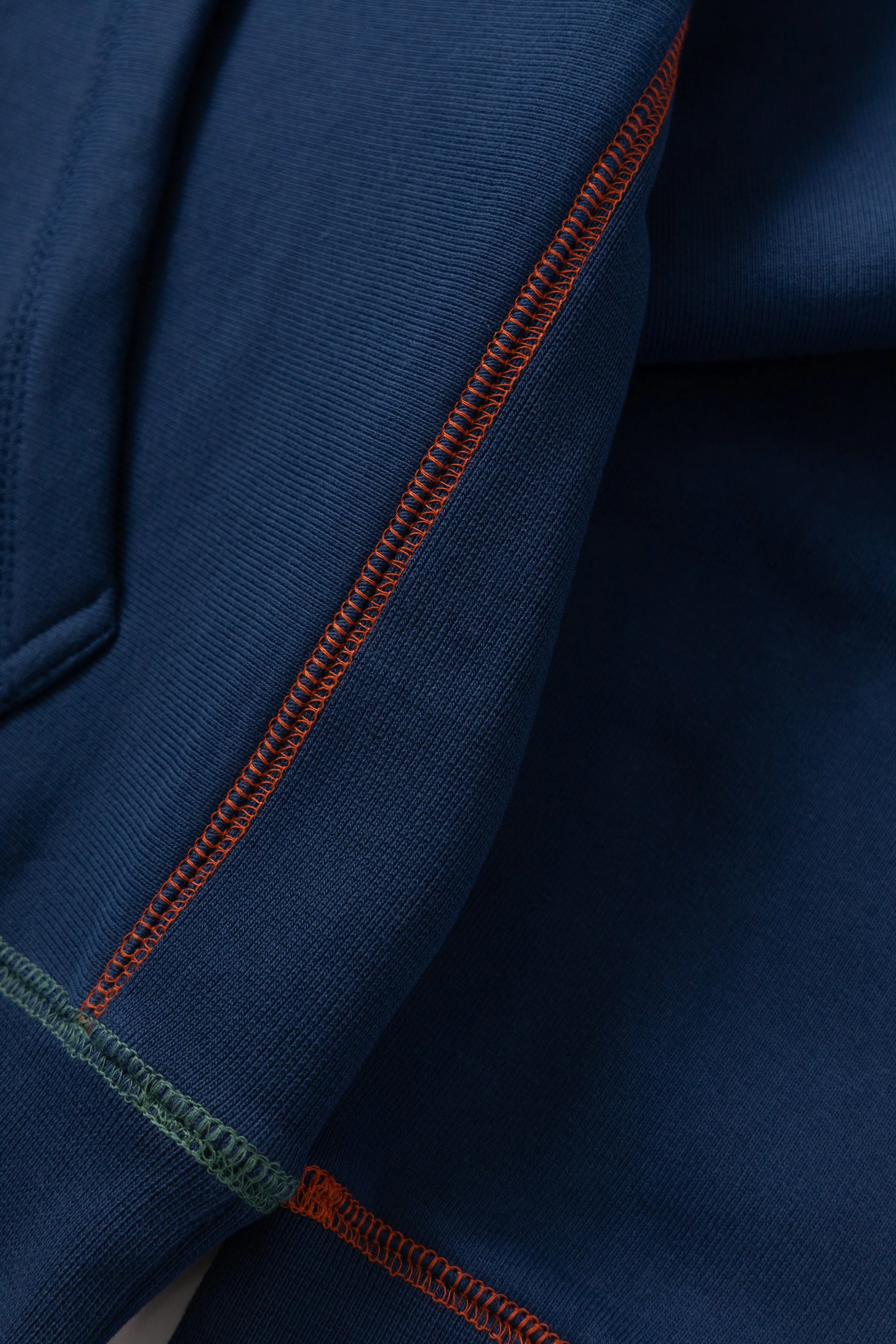 Service Works - Contrast Stitch Hoodie - Navy - Image 6