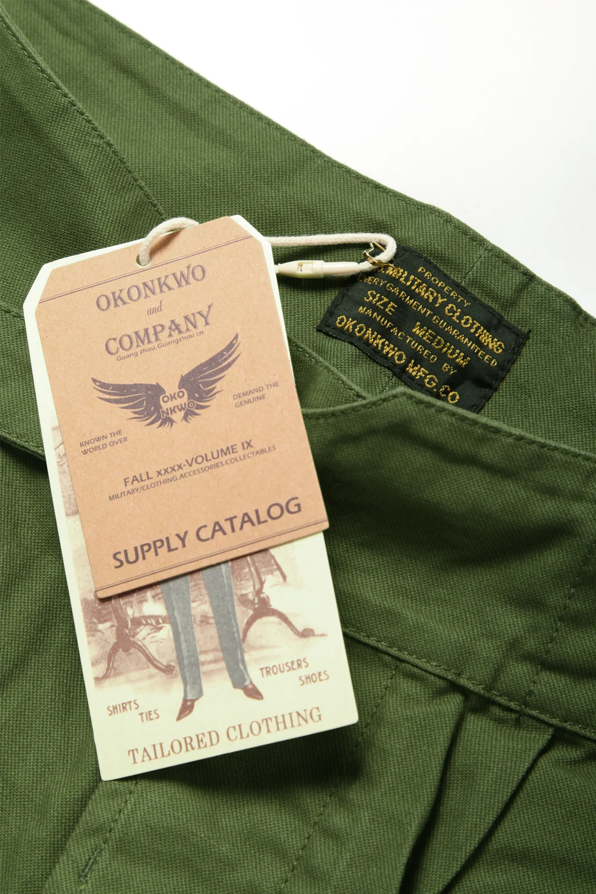Okonkwo MFG - Gurkha Pants - Green - Image 4