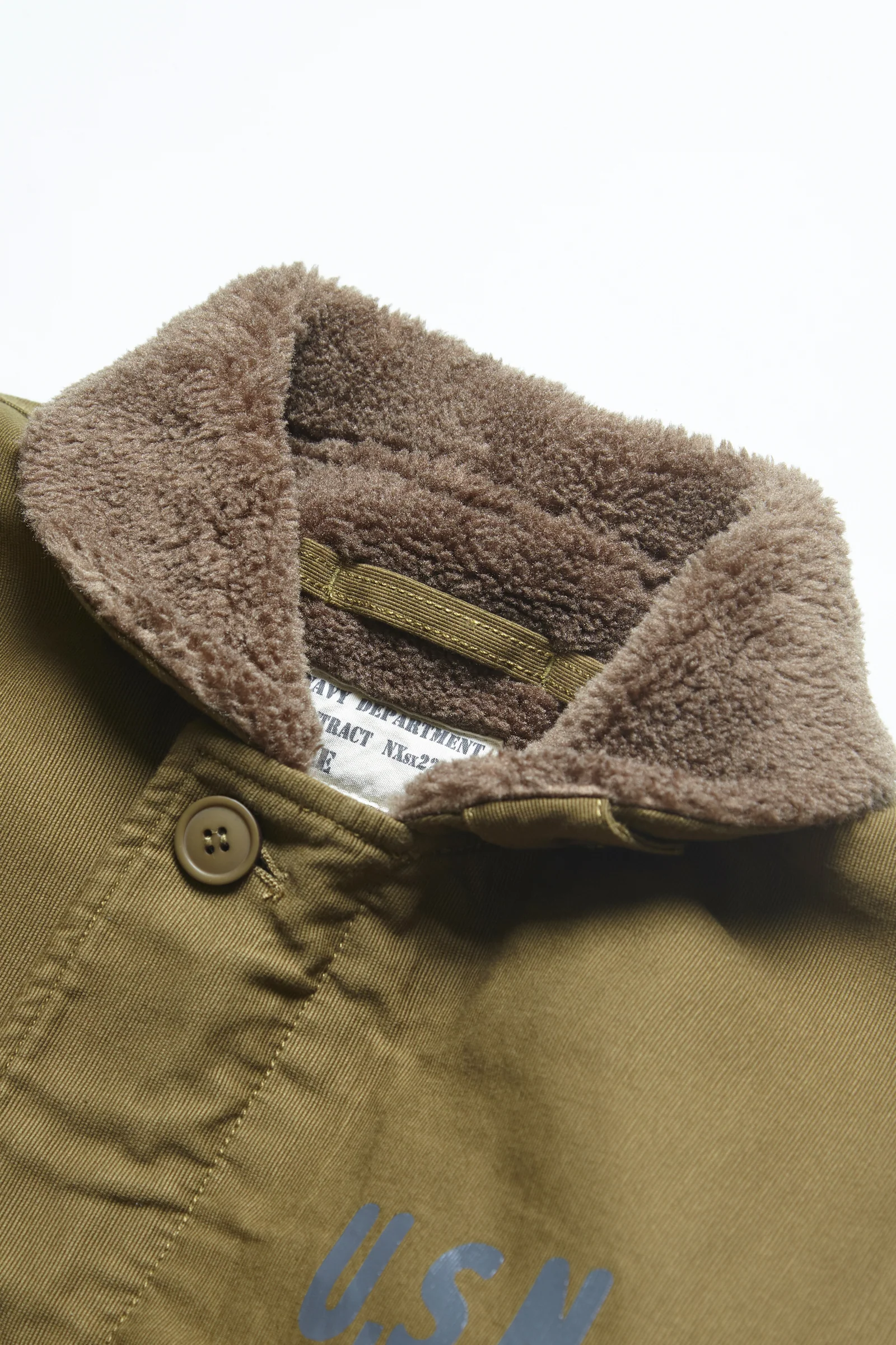 Deadstock - USN N1 Deck Jacket - Olive - Image 2