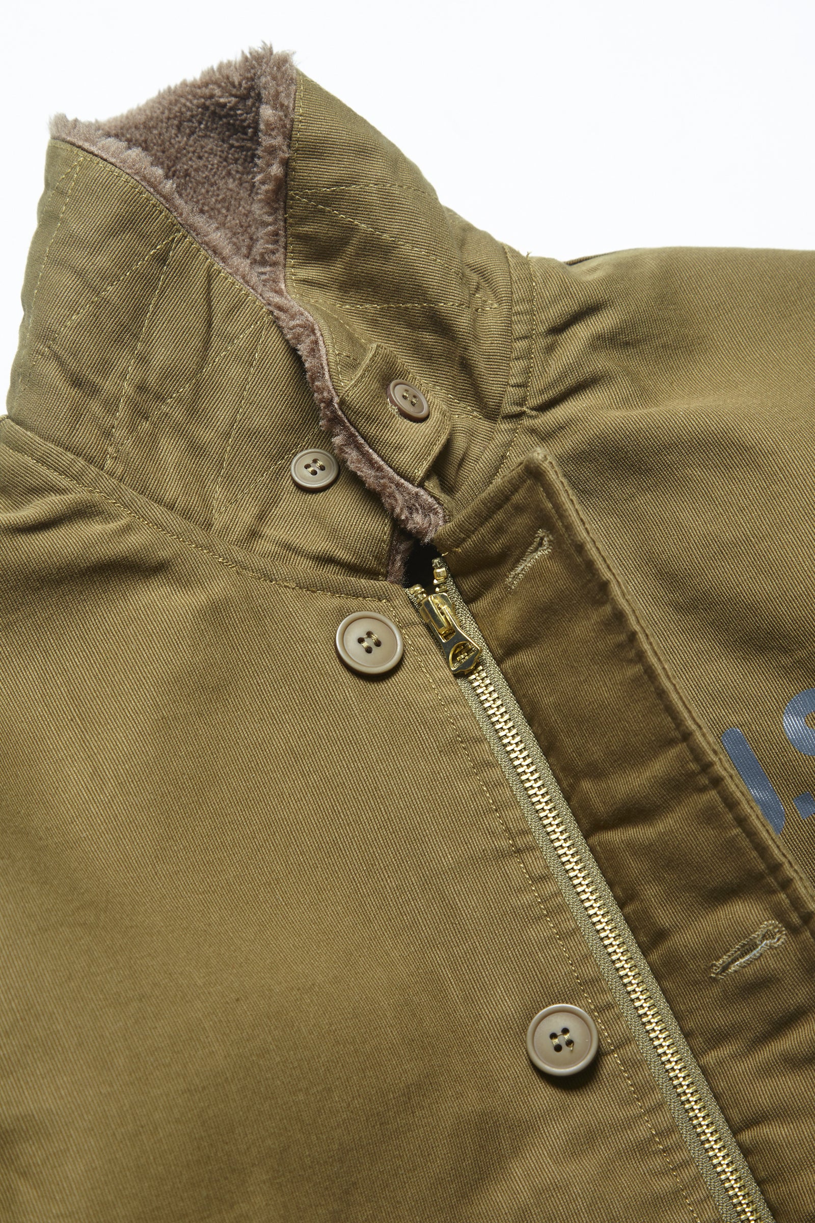 Deadstock - USN N1 Deck Jacket - Olive - Image 5
