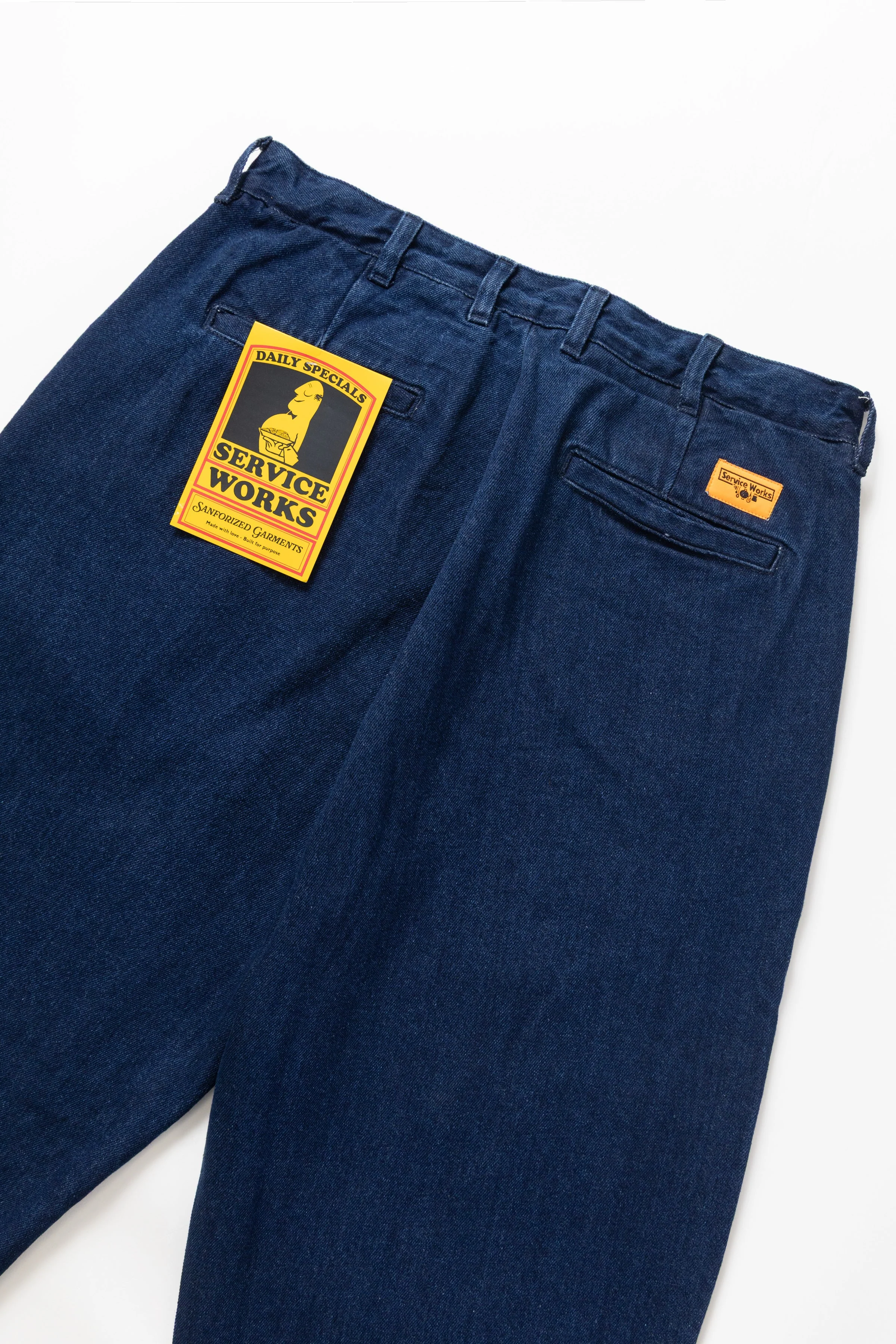Service Works - Denim Part Timer Pant - One Wash - Image 5