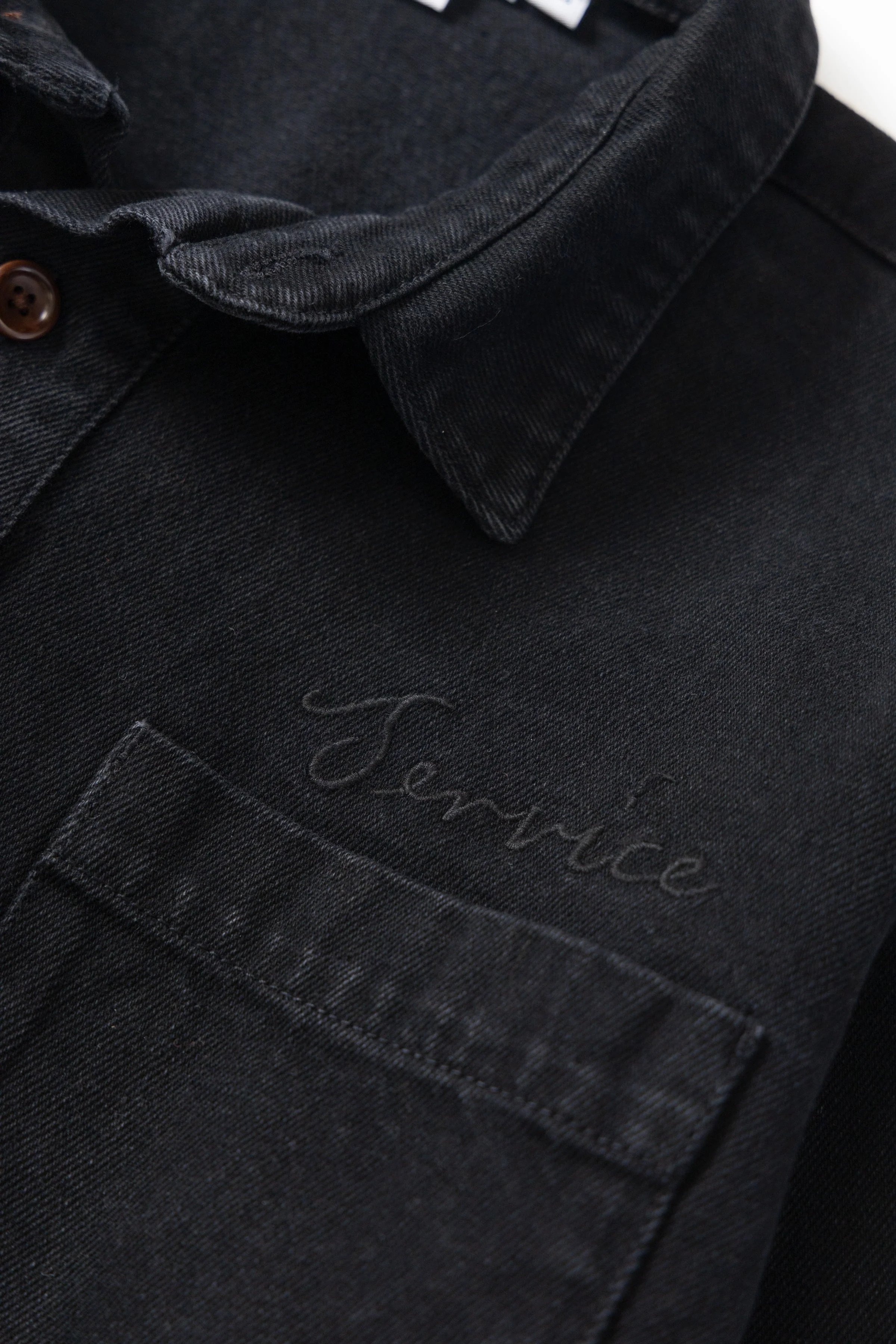 Service Works - Denim Script Popover - Dark Wash - Image 3