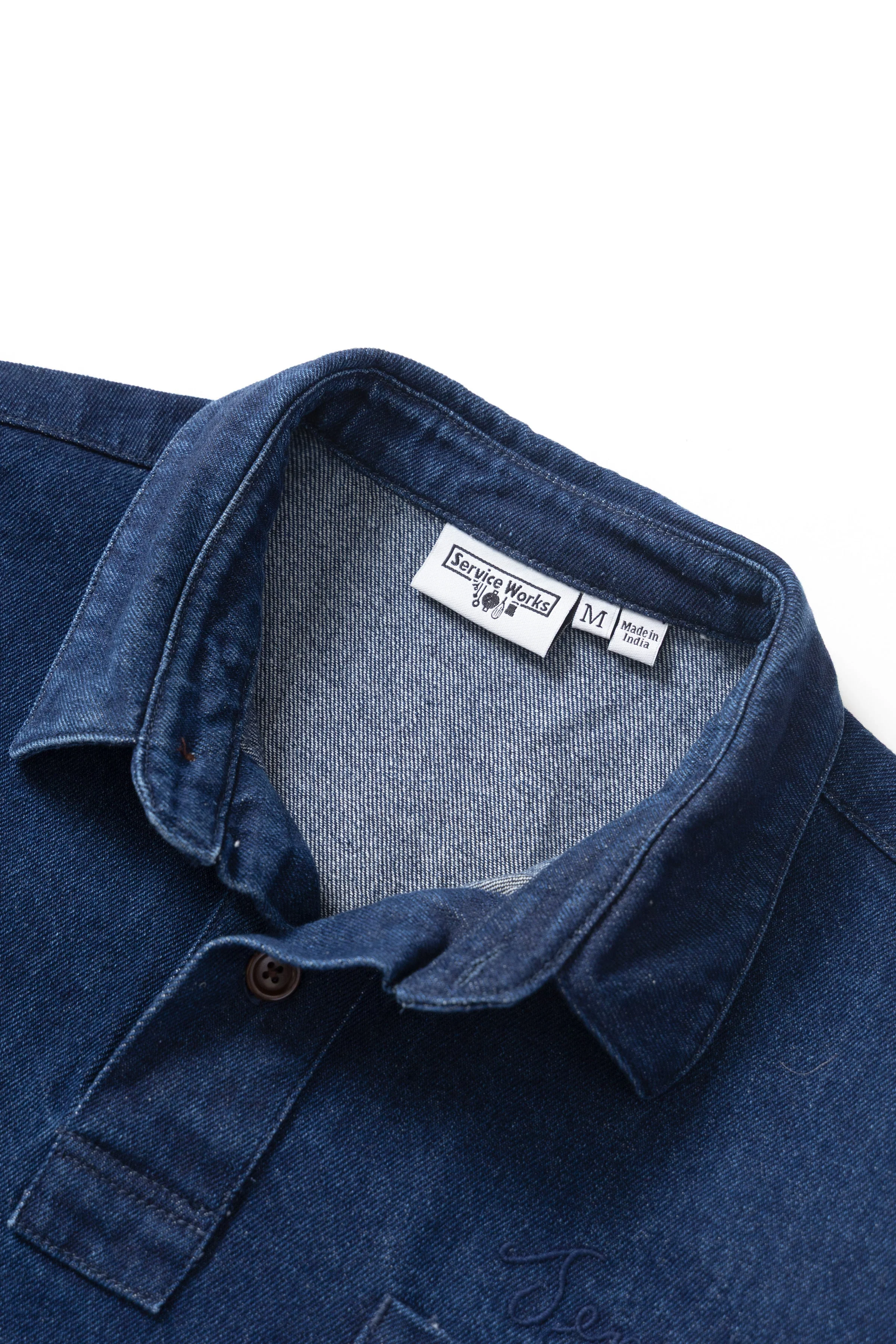 Service Works - Denim Script Popover - One Wash - Image 4