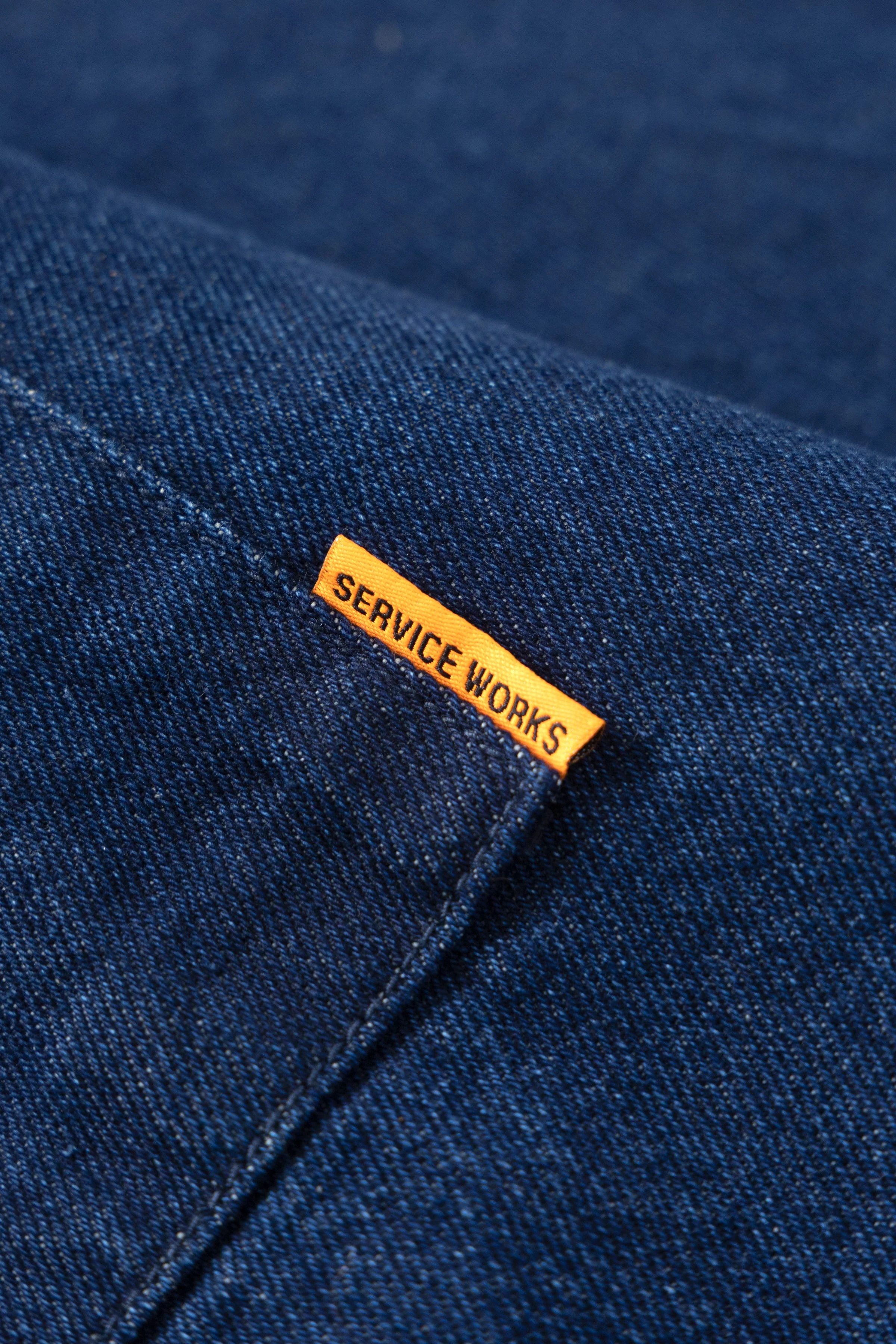 Service Works - Denim Script Popover - One Wash - Image 5