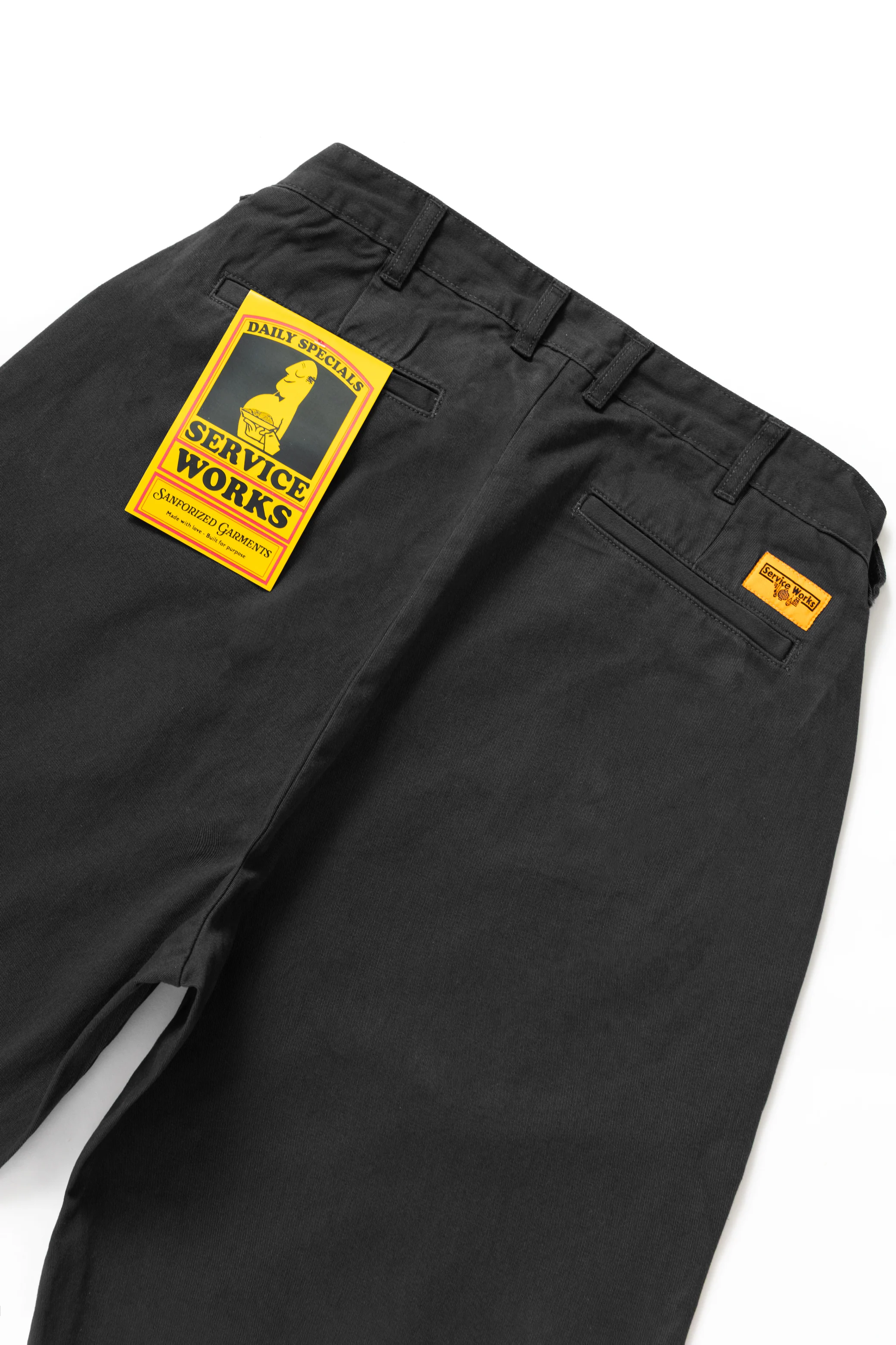 Service Works - Drill Part Timer Pant - Black - Image 5
