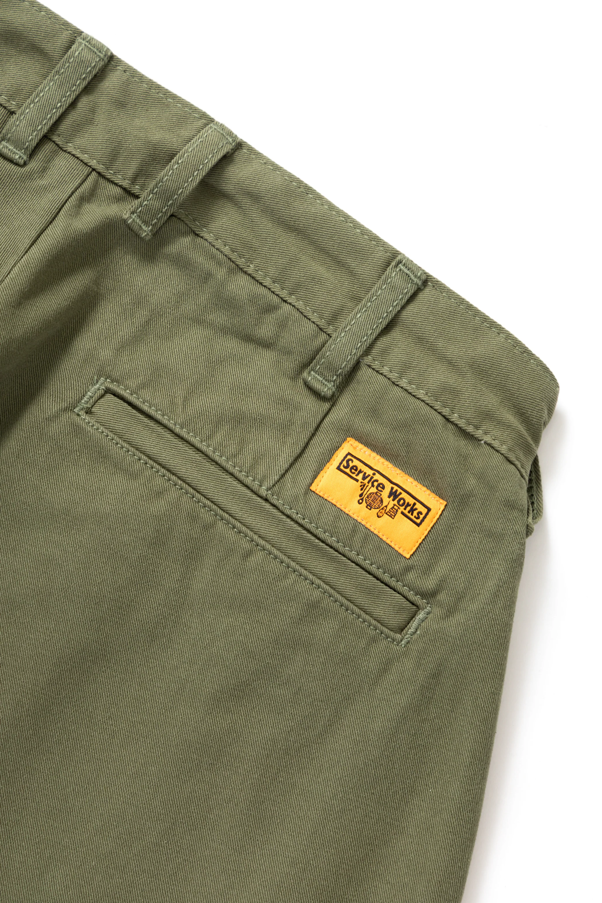 Service Works - Drill Part Timer Pant - Olive - Image 6
